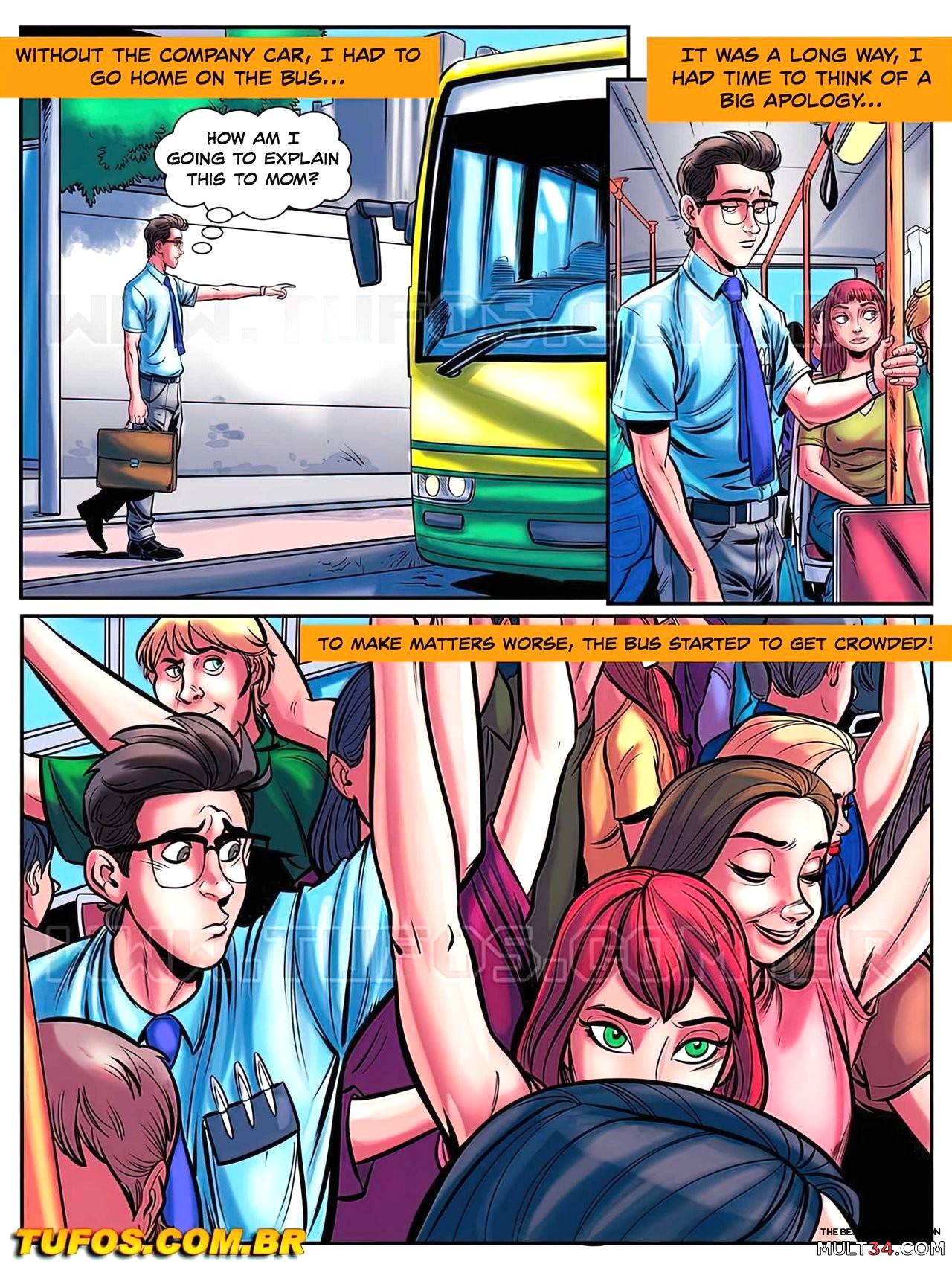 The Nerd Stallion 8 - Dry Humping on the Crowded Bus page 4