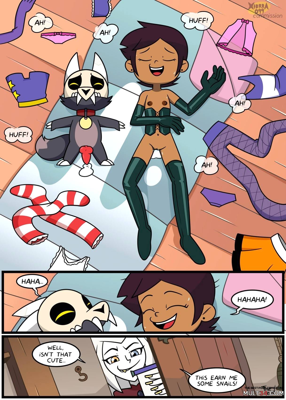 The Owl house - After Dark: King's Cheer up/Dress up party page 12