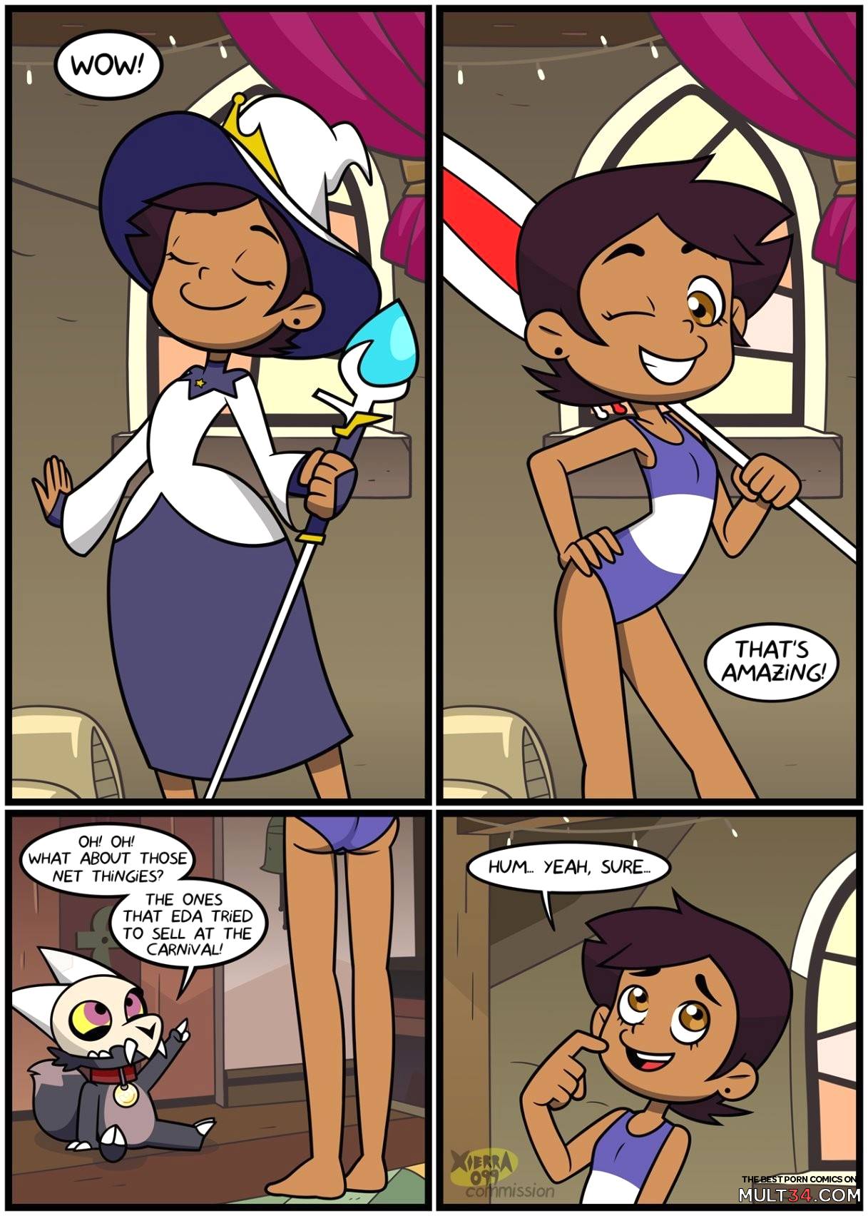 The Owl house - After Dark: King's Cheer up/Dress up party page 5