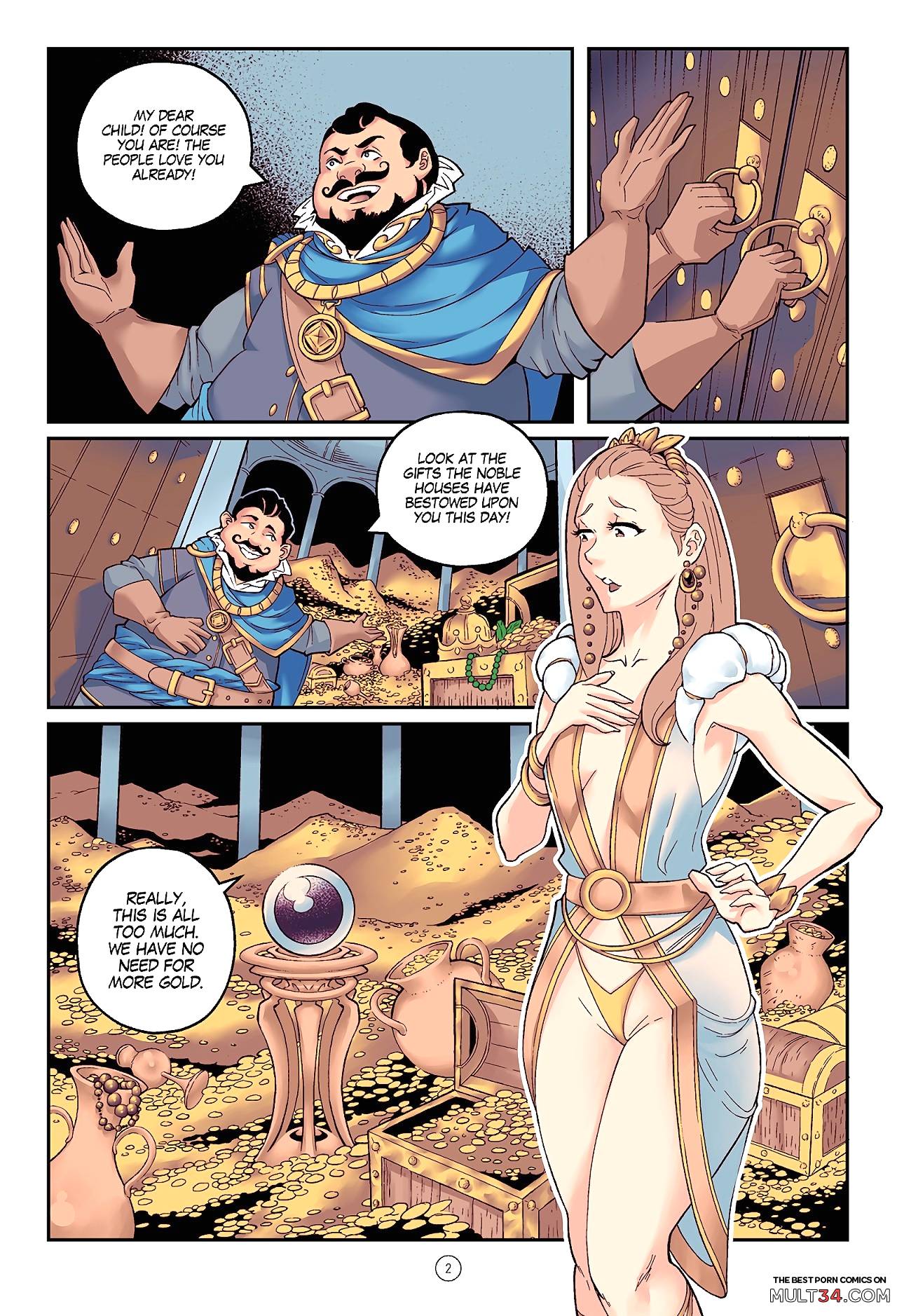 Porn comics princess x guard
