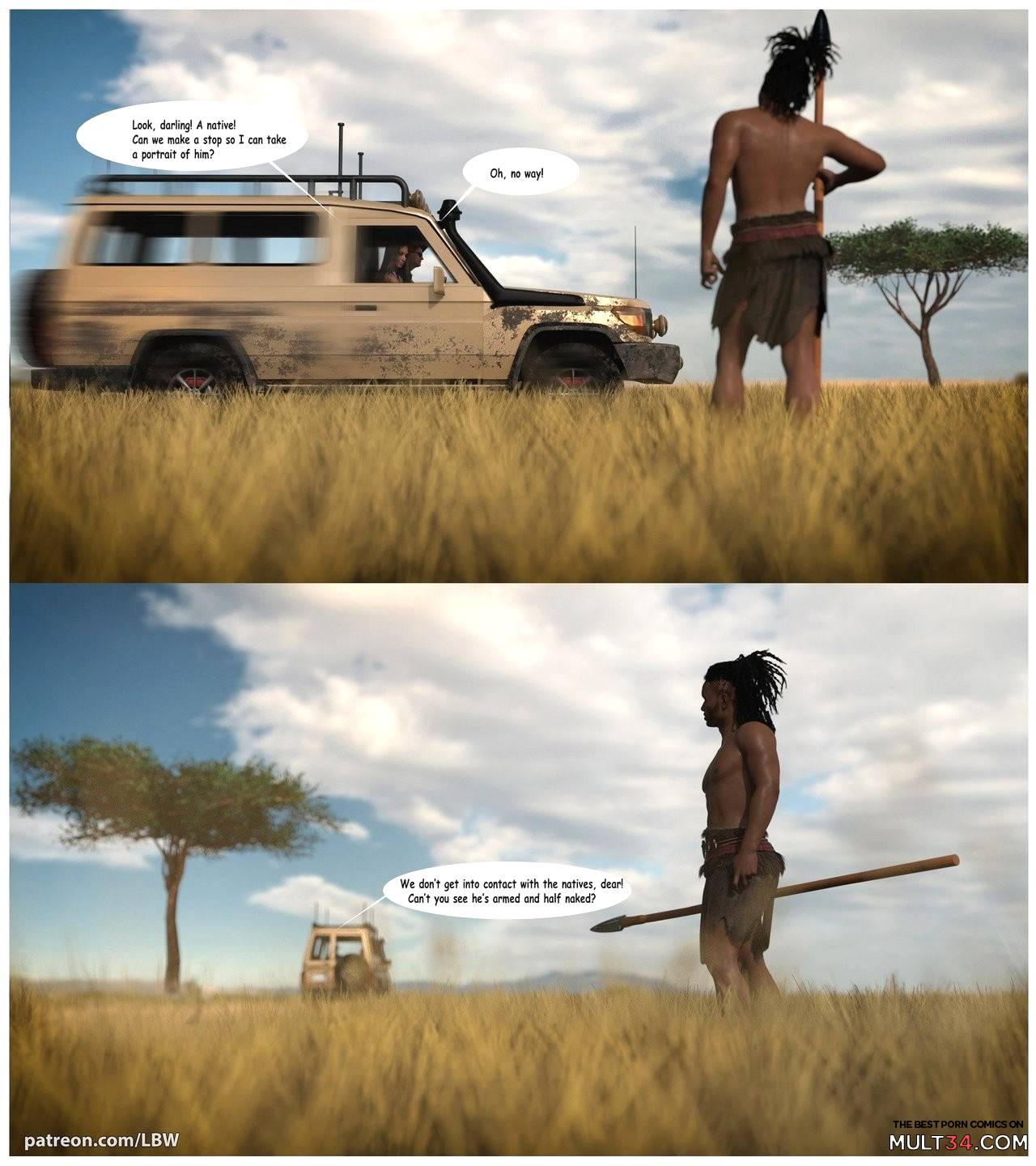 The Safari Adventure page 3