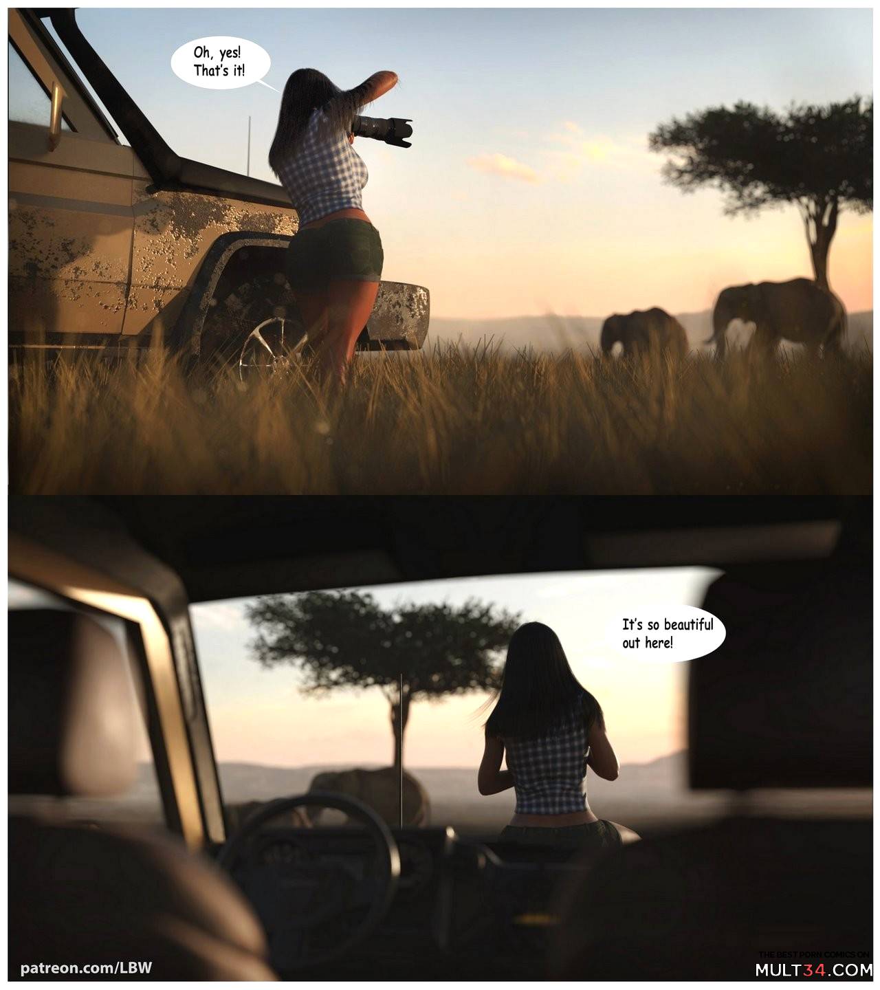 The Safari Adventure page 6