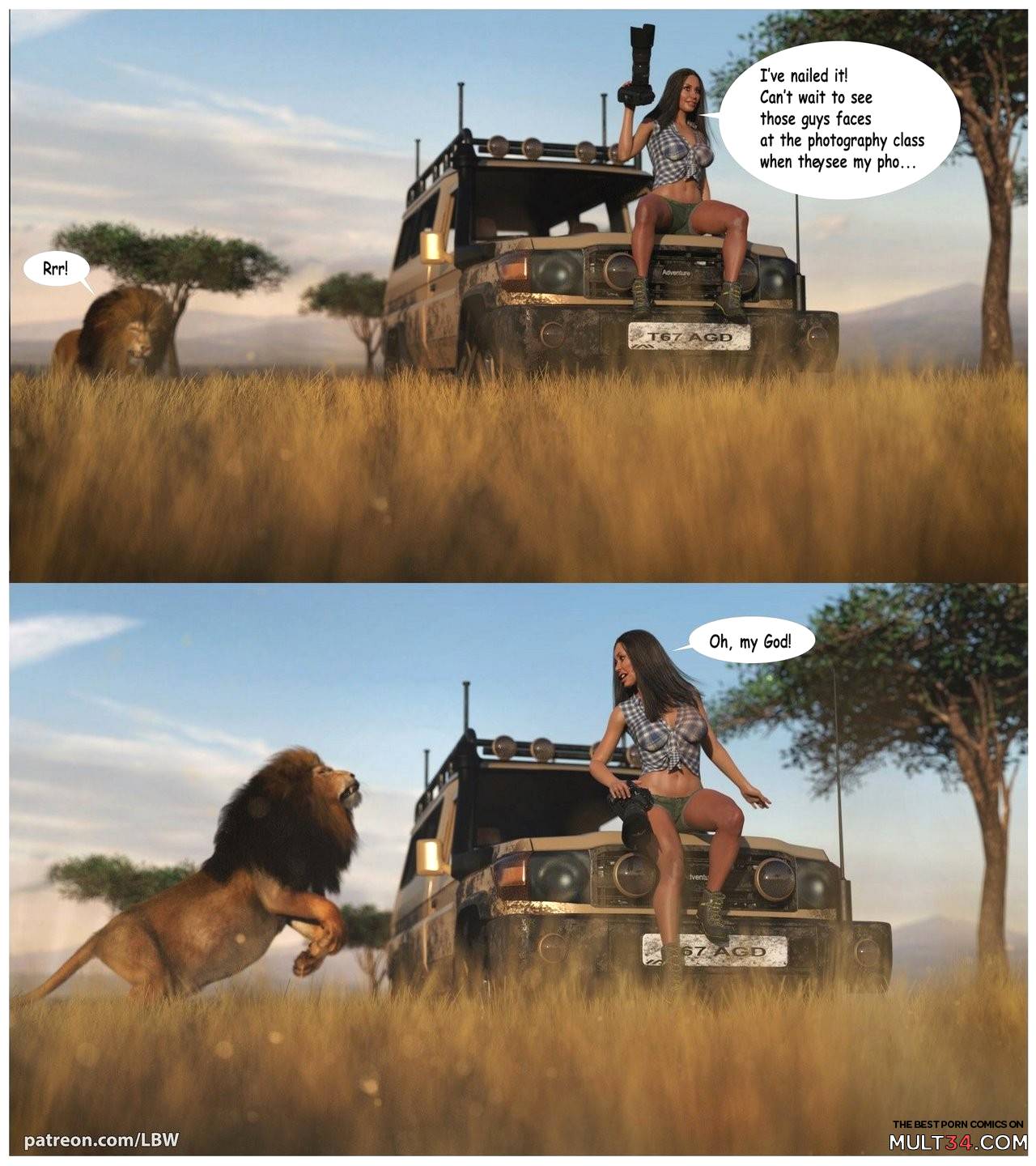 The Safari Adventure page 7