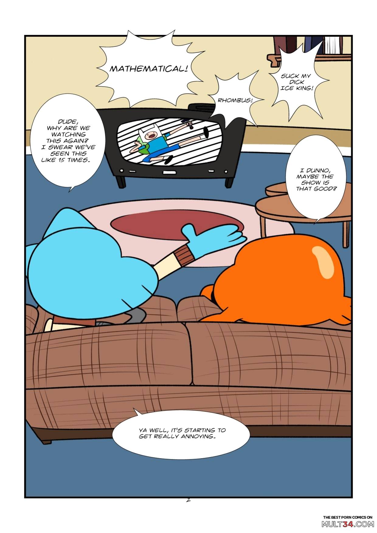 Amazing World Of Gumball Gay Hentai Porn - The Sexy World Of Gumball gay porn comic - the best cartoon porn comics,  Rule 34 | MULT34