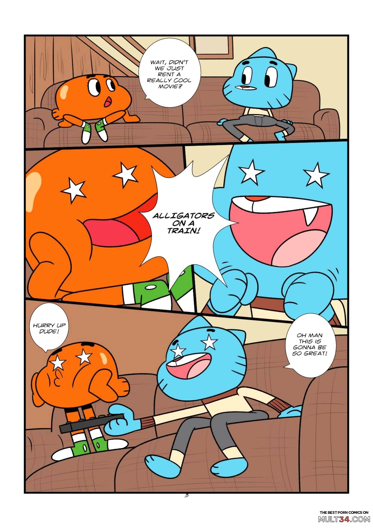 1240px x 1753px - The Amazing World Of Gumball Gay Porn | Gay Fetish XXX