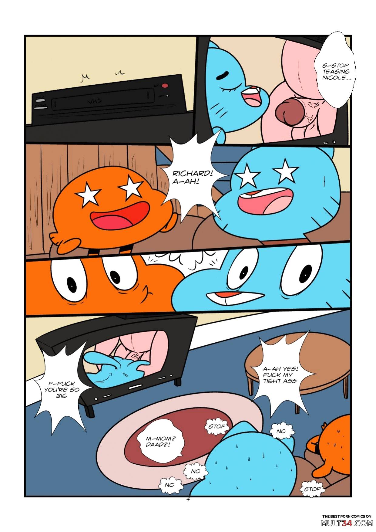 The Sexy World Of Gumball page 4