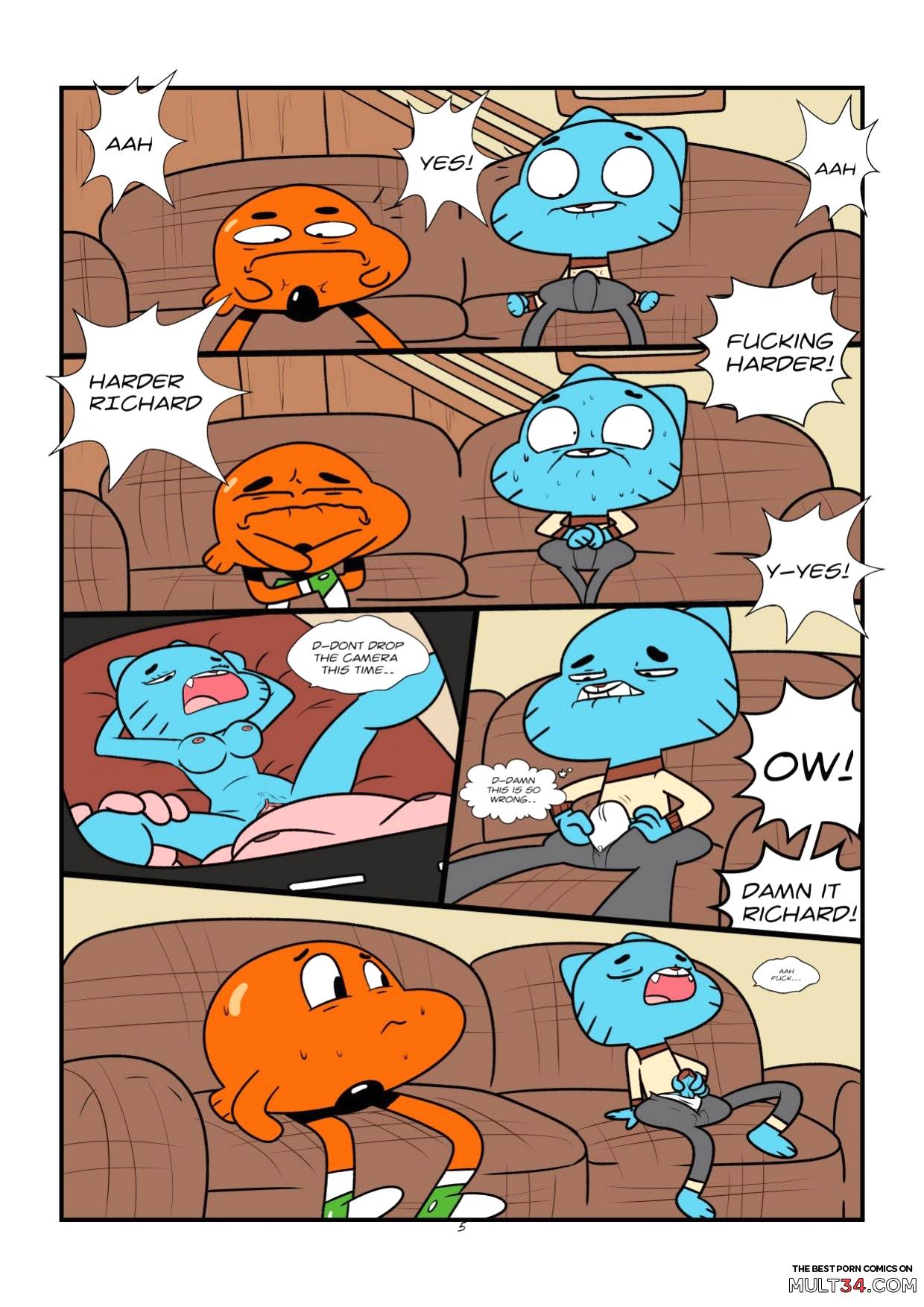 The Sexy World Of Gumball page 5