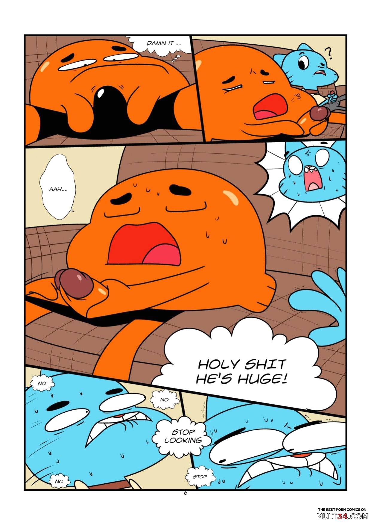 1240px x 1753px - The Sexy World Of Gumball gay porn comic - the best cartoon porn comics,  Rule 34 | MULT34