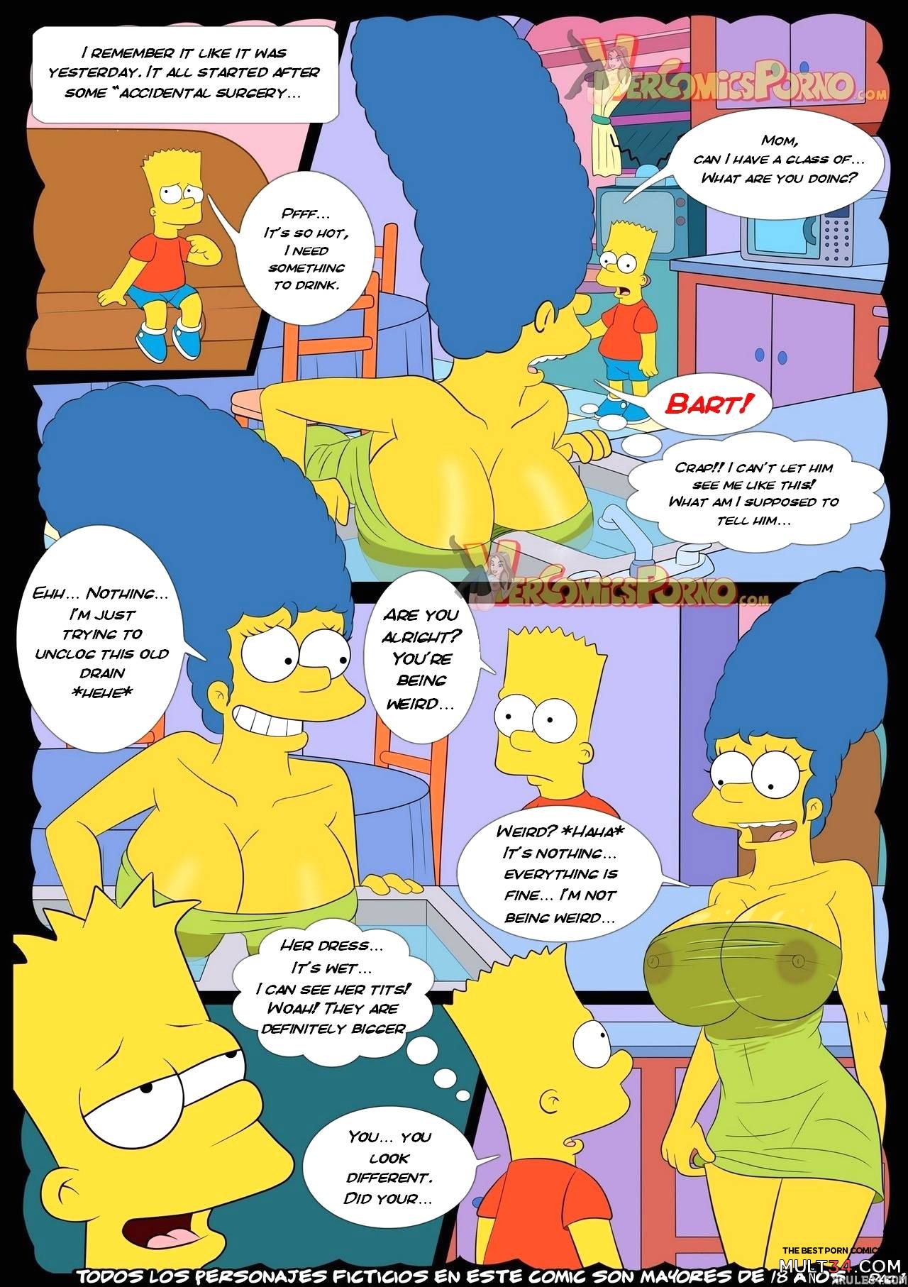 The Simpsons Old Habits 3 page 2