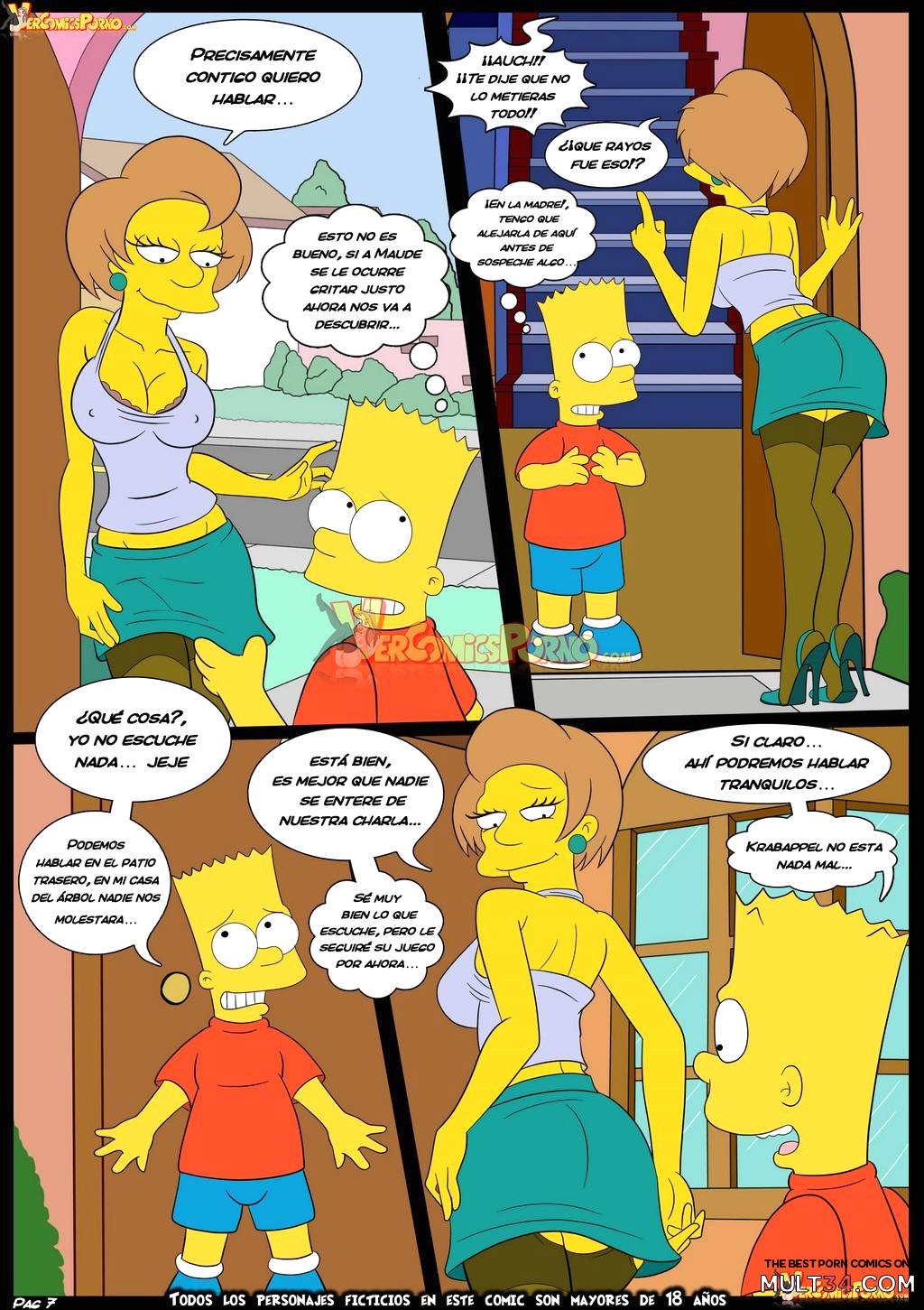 The Simpsons Old Habits 5 page 8