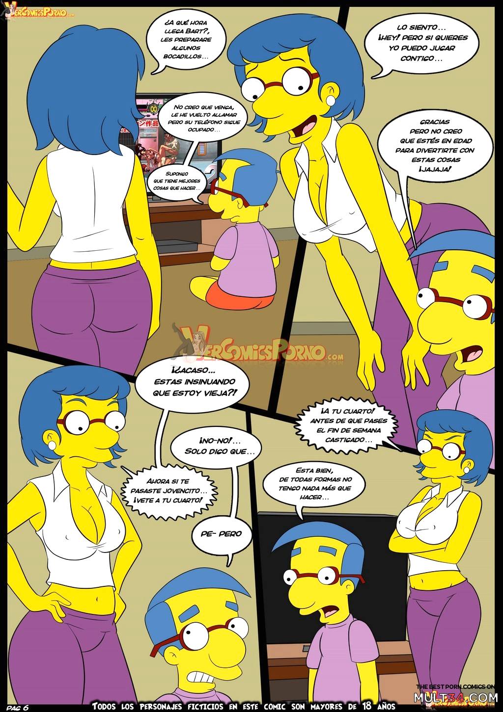 The Simpsons Old Habits 6 page 7