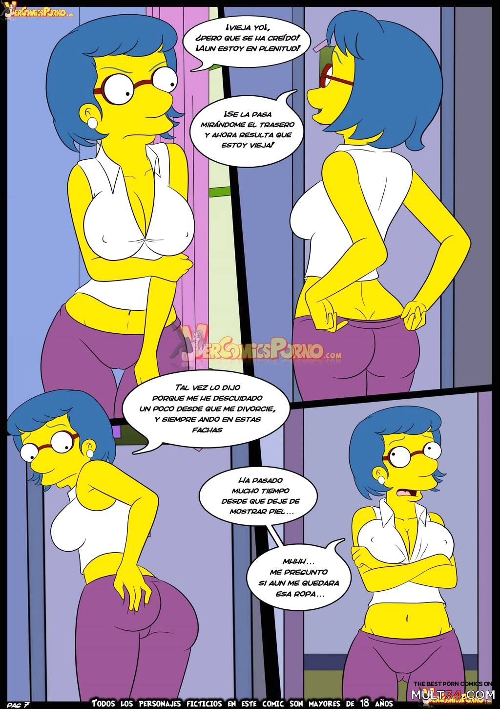 The Simpsons Old Habits 6 page 8