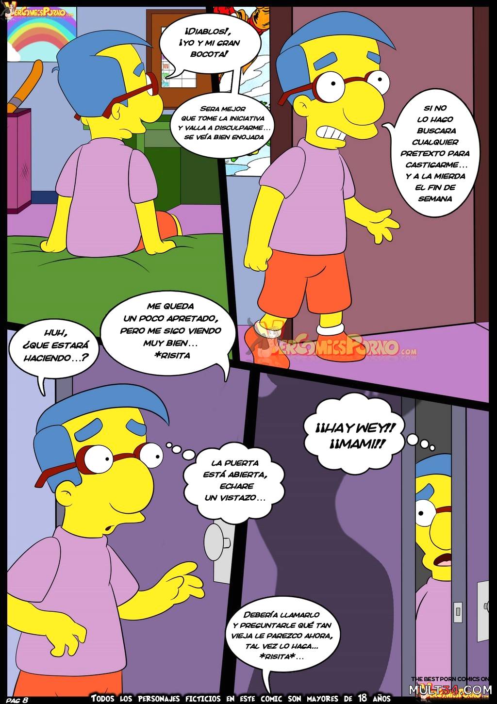 The Simpsons Old Habits 6 page 9.