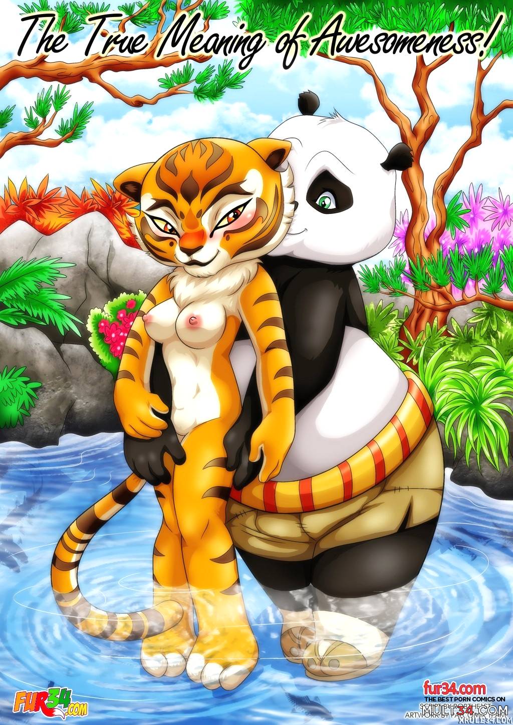 Po and tigress porn comic