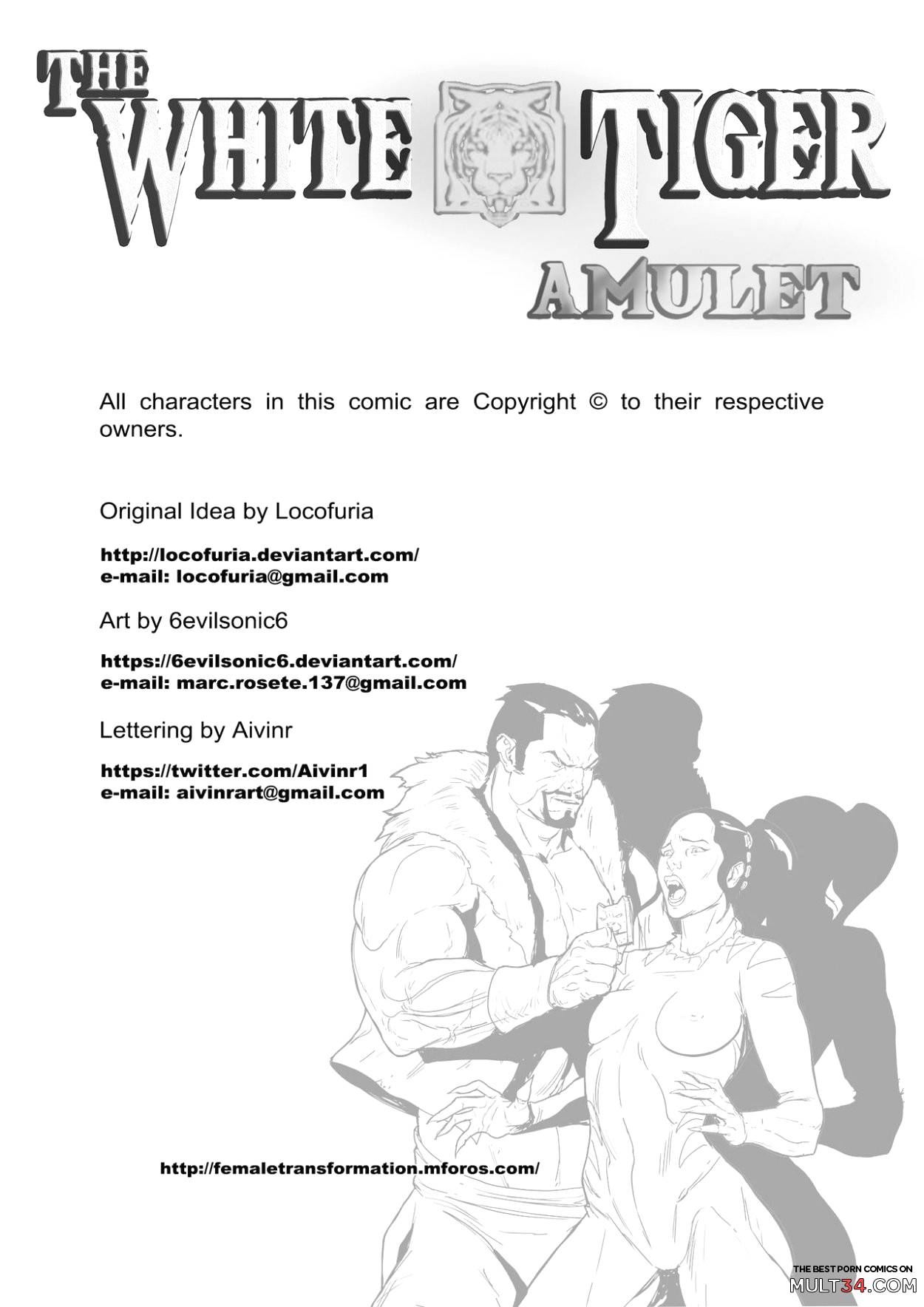 The White Tiger Amulet #2 page 3