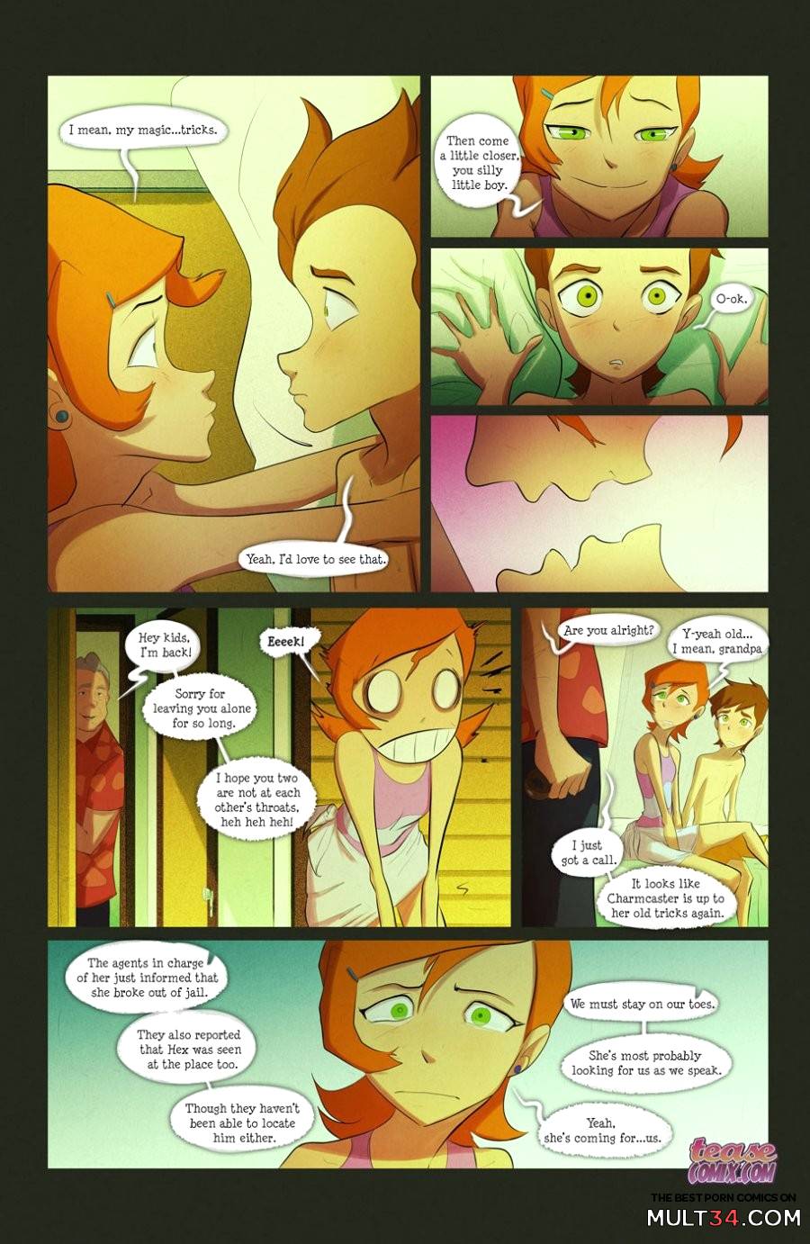 The witch with no name (Ben 10) page 55