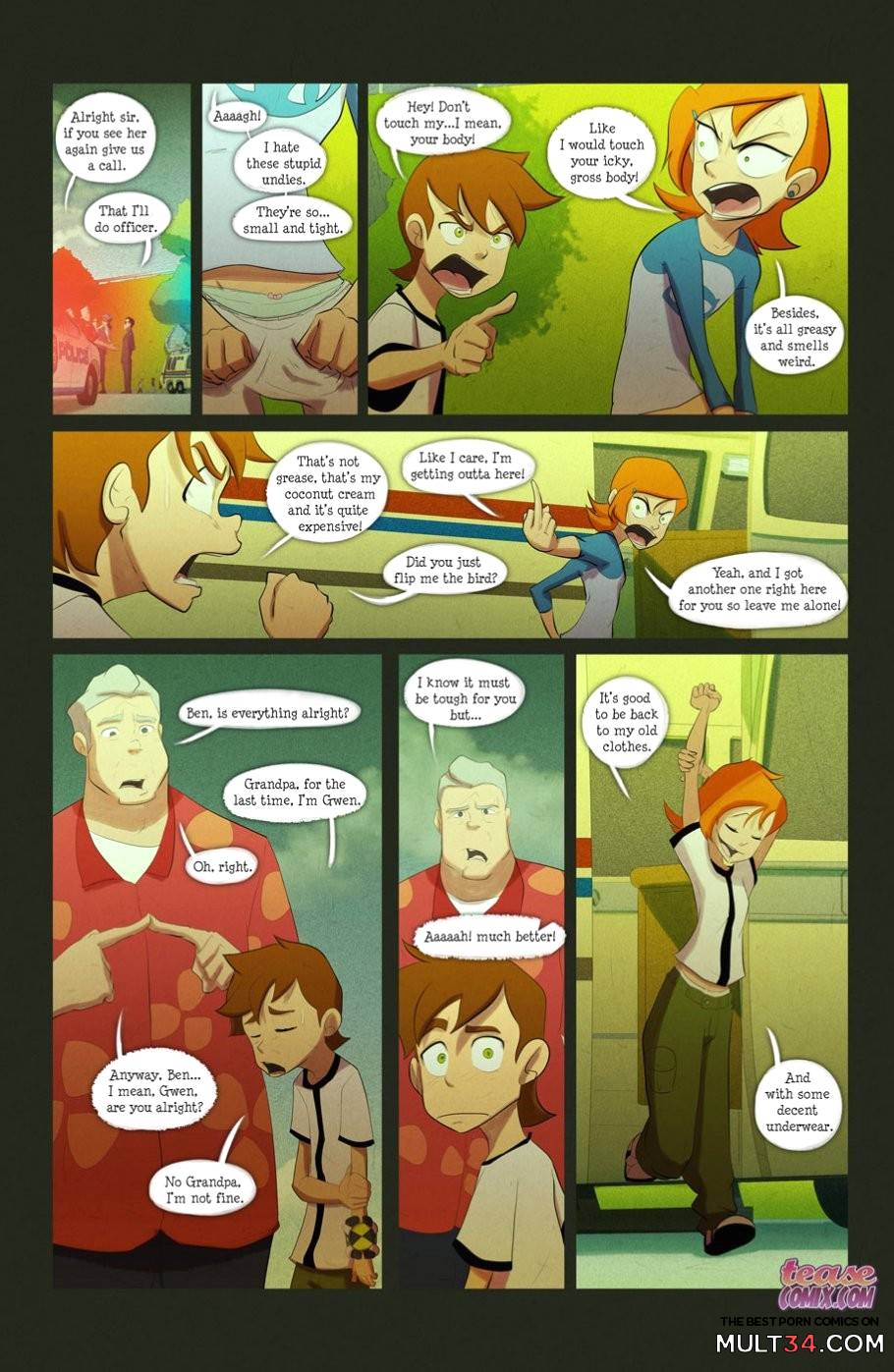 The witch with no name (Ben 10) page 66