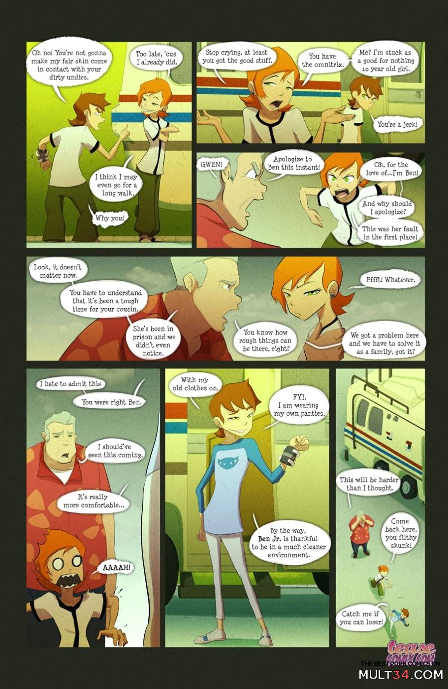 The witch with no name (Ben 10) page 67