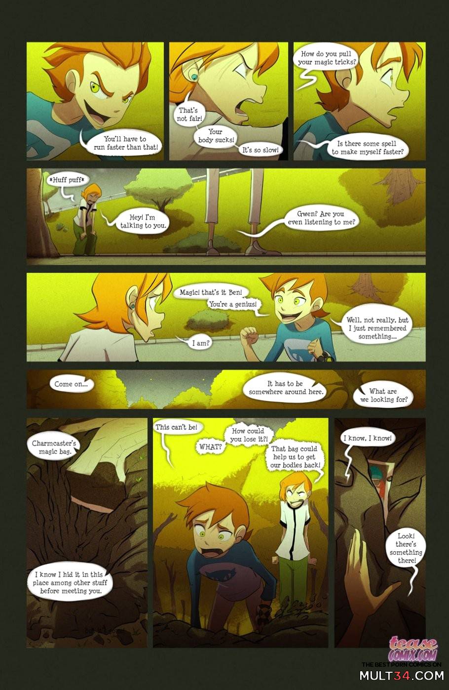 The witch with no name (Ben 10) page 68