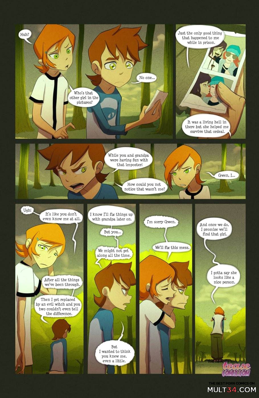 910px x 1397px - The witch with no name (Ben 10) porn comic - the best cartoon porn comics,  Rule 34 | MULT34