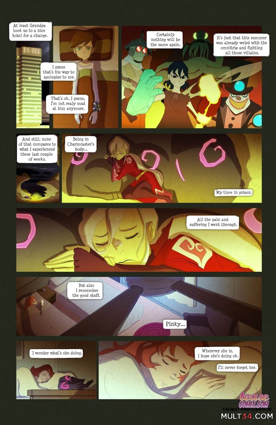 The witch with no name (Ben 10) page 70