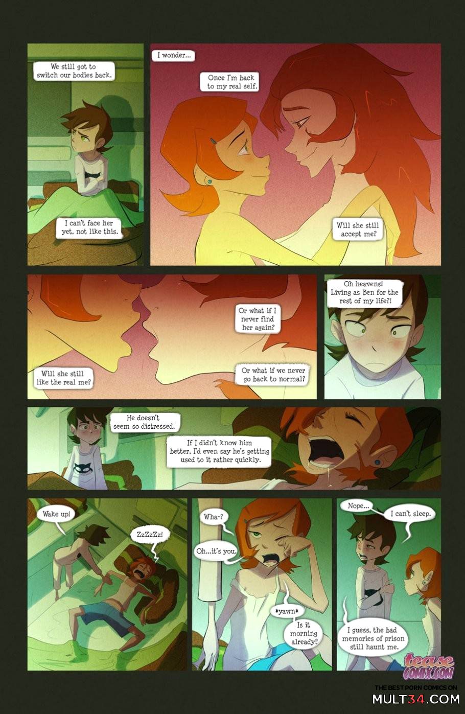The witch with no name (Ben 10) page 71