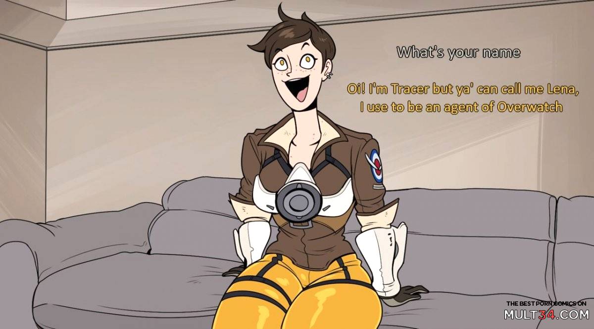 Overwatch tracer comic porn