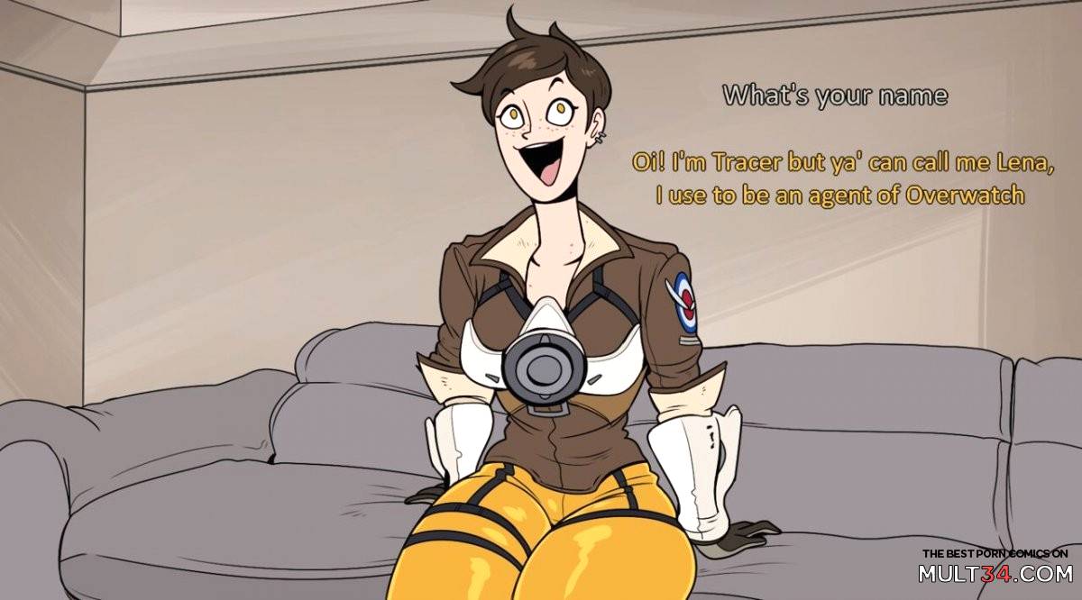 Porn tracer comic