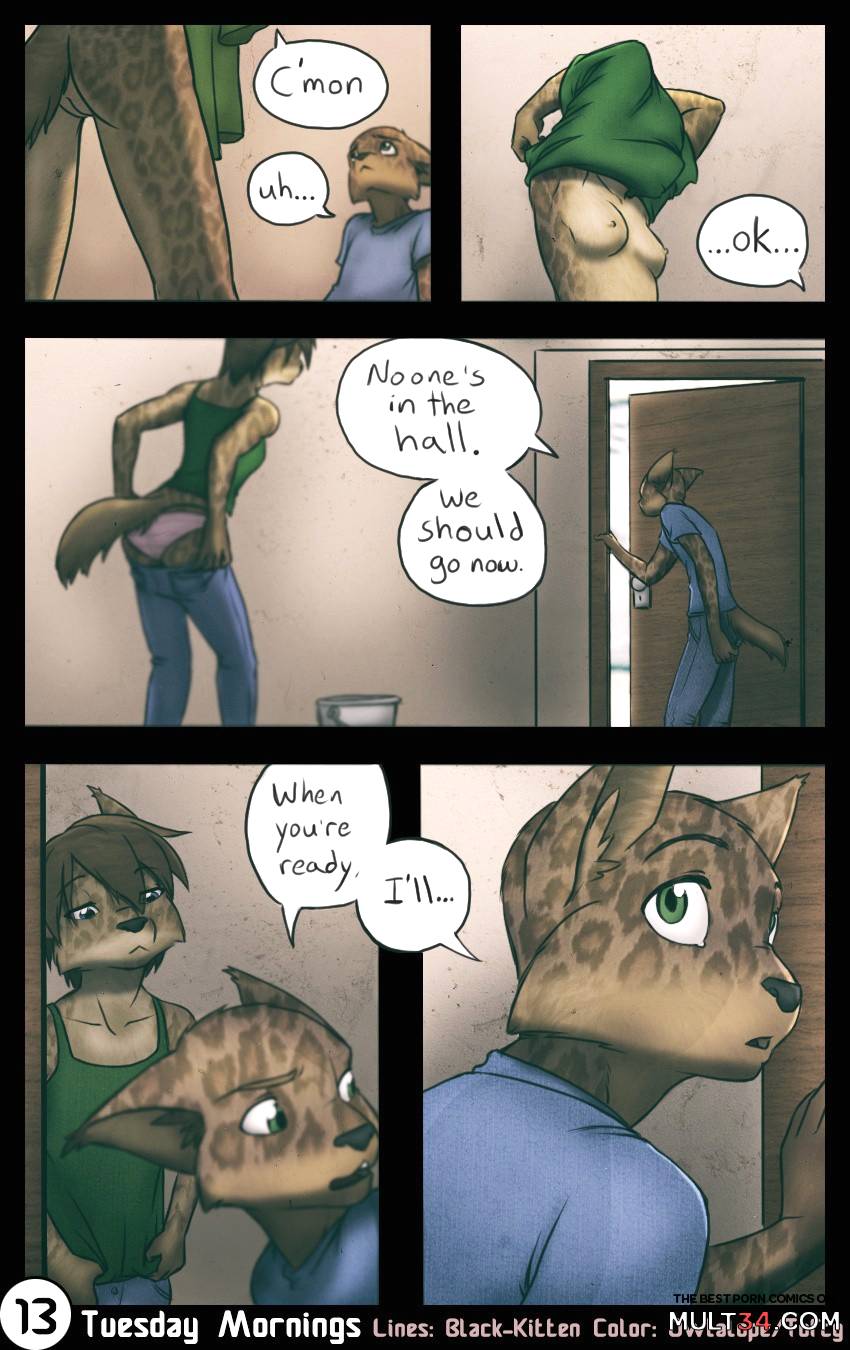 Tuesday - Black-Kitten page 13