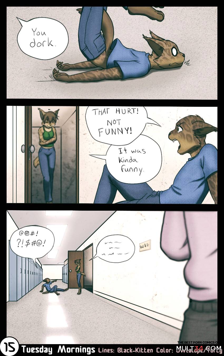 Tuesday - Black-Kitten page 15