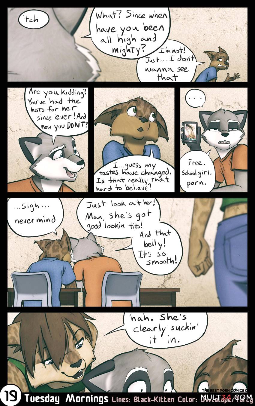 Tuesday - Black-Kitten page 19