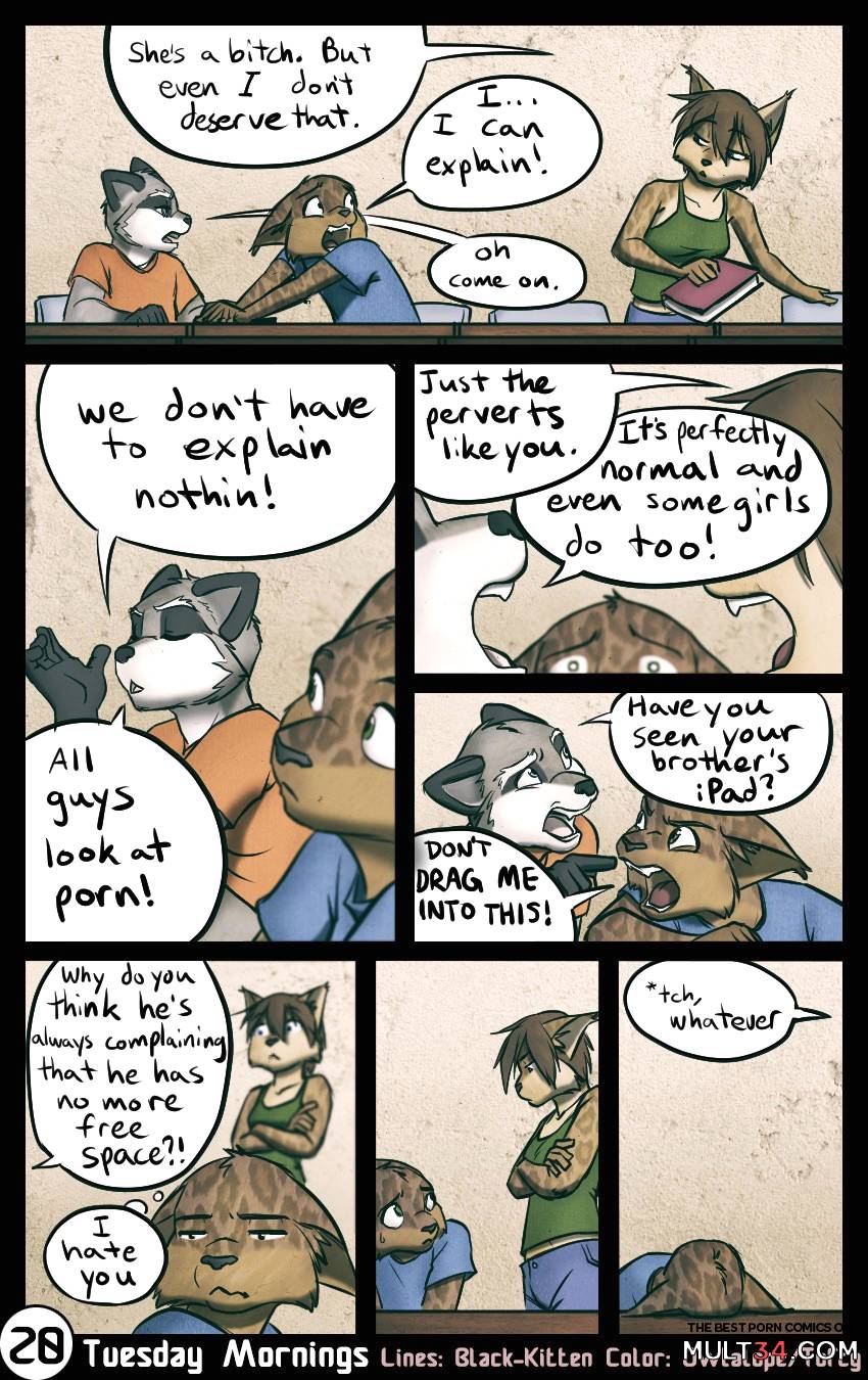Tuesday - Black-Kitten page 20