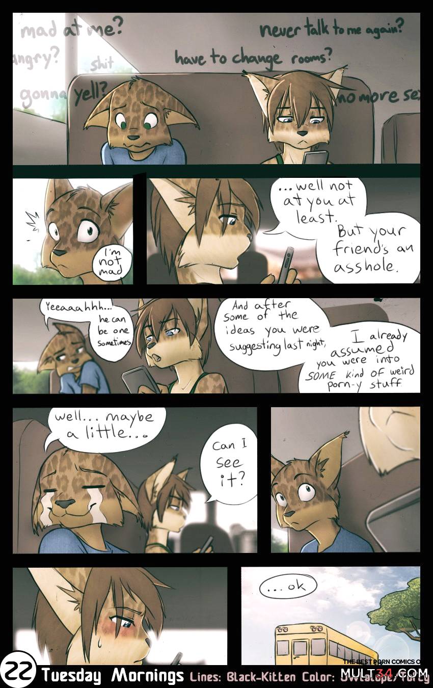 Tuesday - Black-Kitten page 22