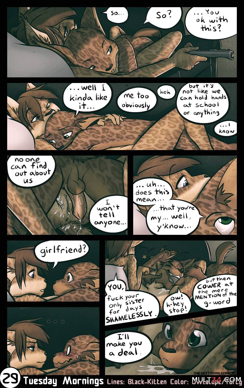 Tuesday - Black-Kitten page 29