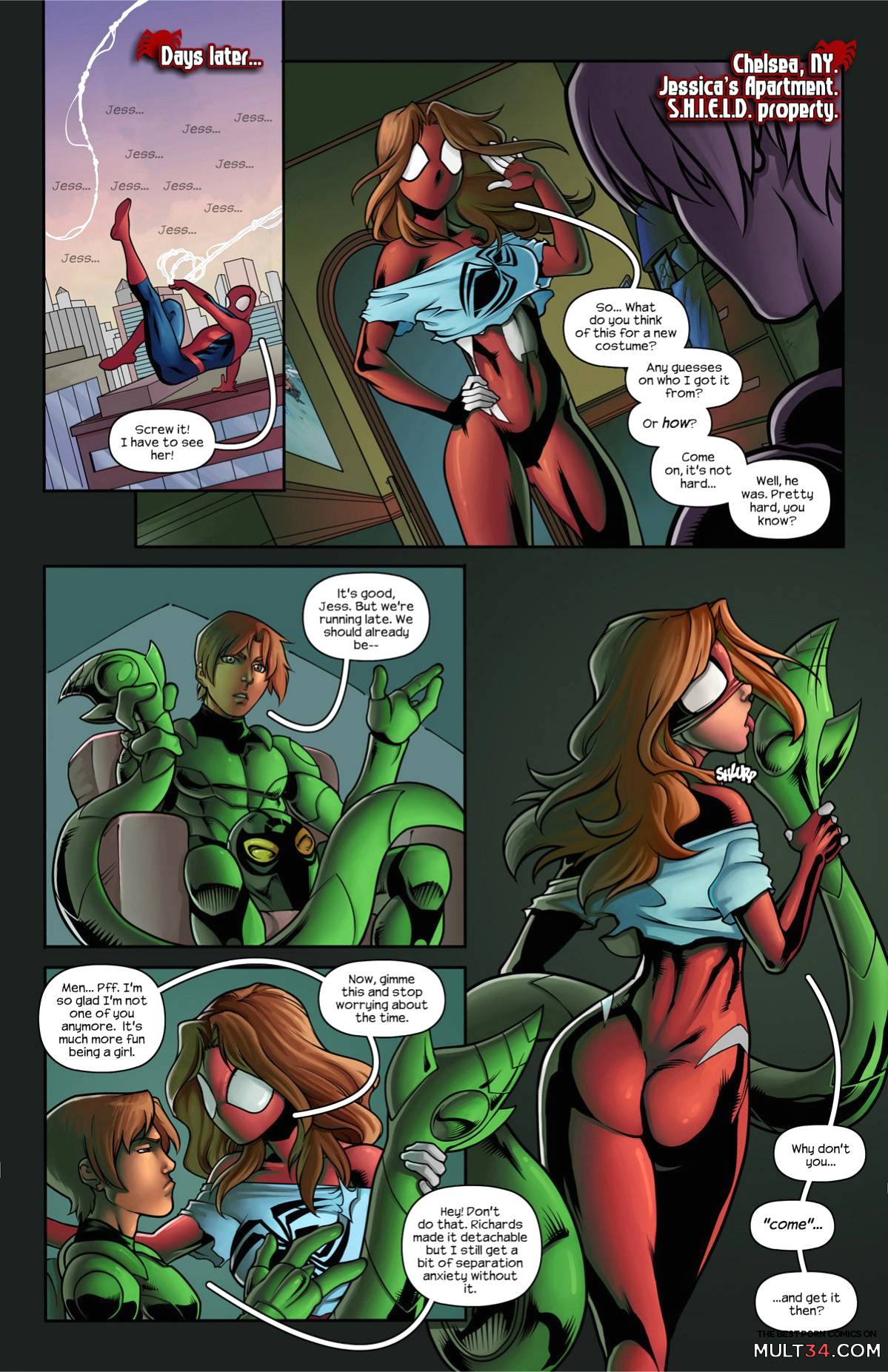 Ultimate Spider-Man XXX 11 - Spidercest page 4
