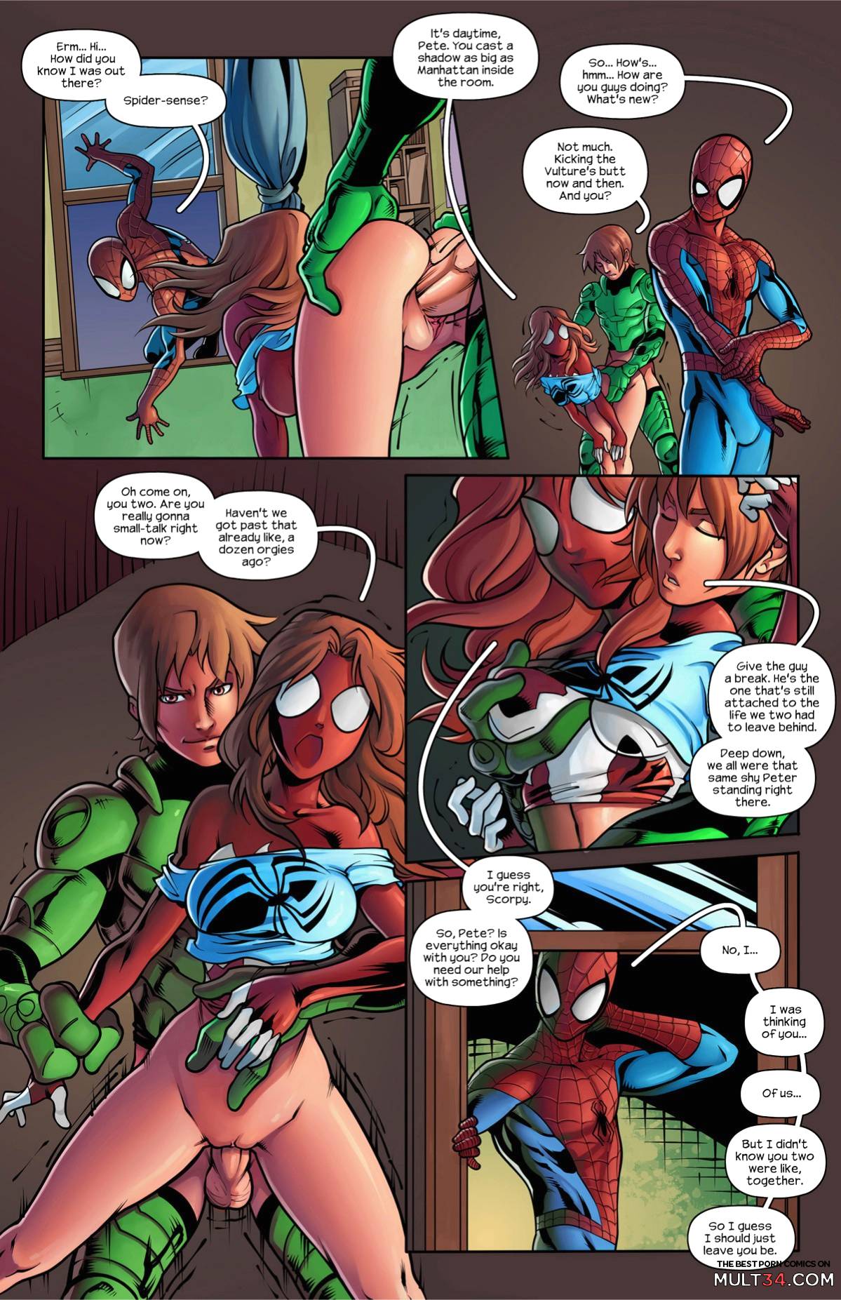 Ultimate Spider-Man XXX 11 - Spidercest page 6