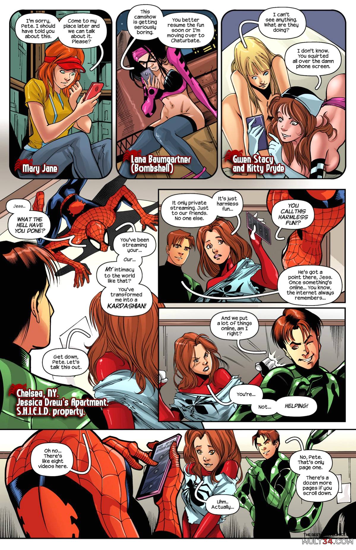 Ultimate Spider-Man XXX 12 - Spidercest page 2