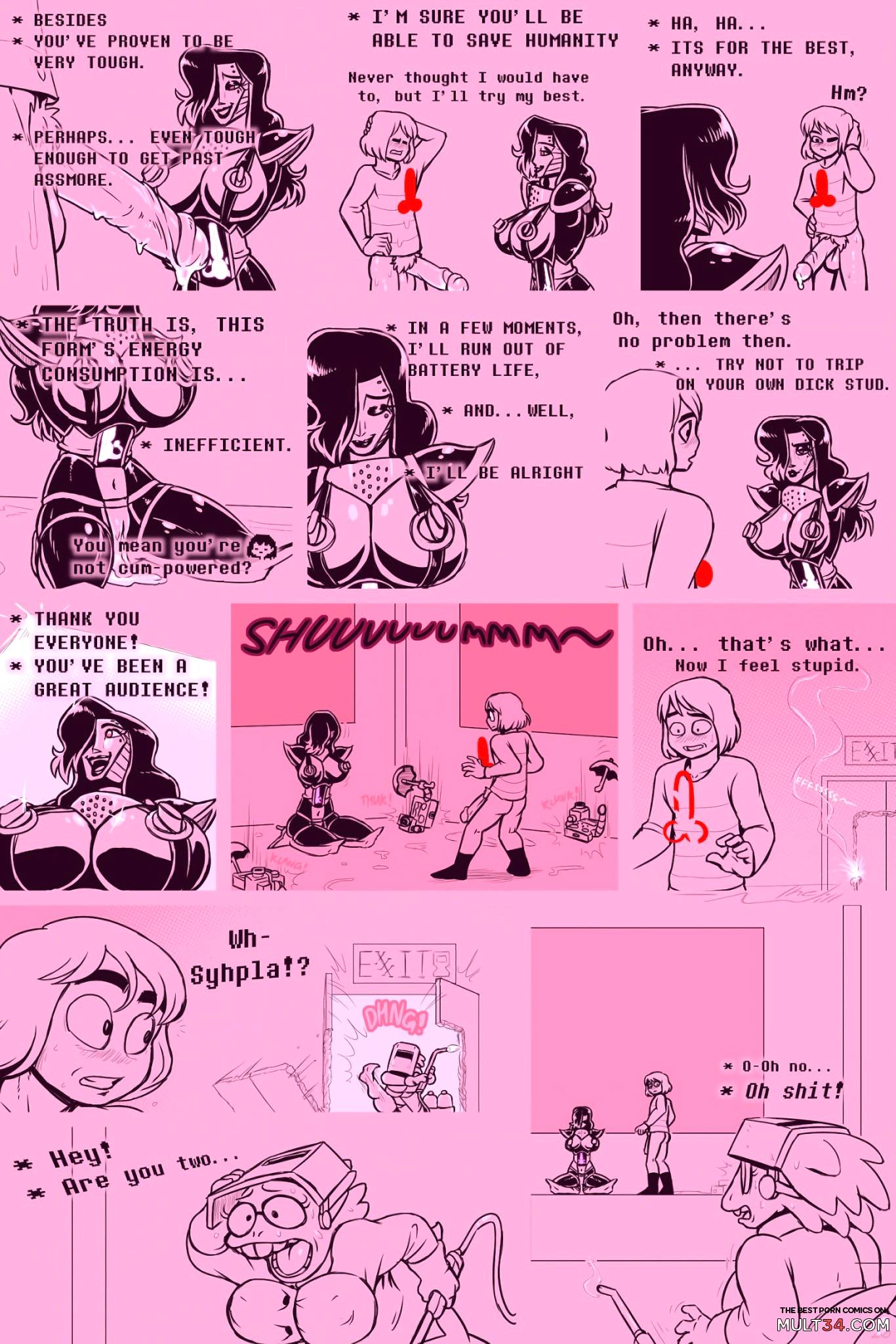 Under(her)tail Monster-GirlEdition 6 page 21