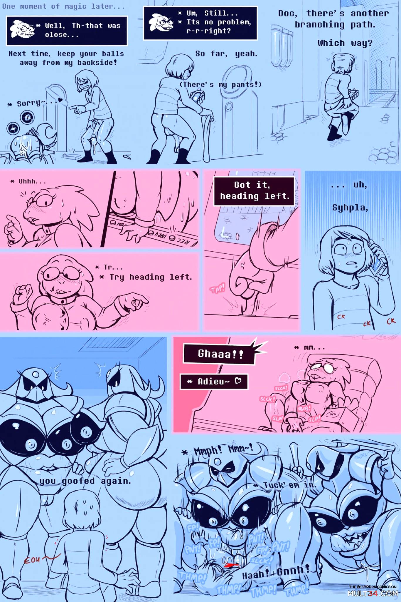 Under(her)tail Monster-GirlEdition 6 page 6
