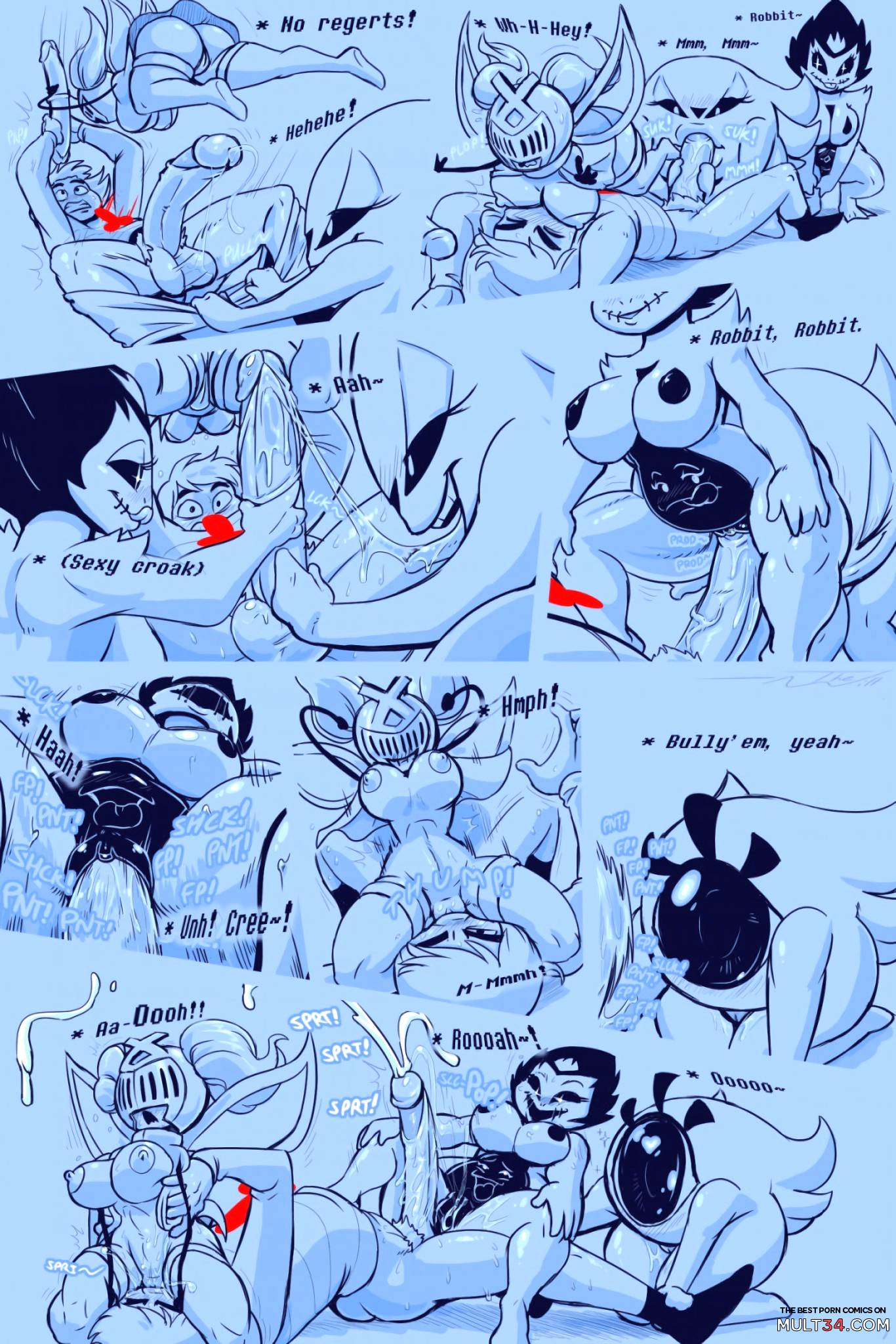 Under(her)tail Monster-GirlEdition 6 page 8