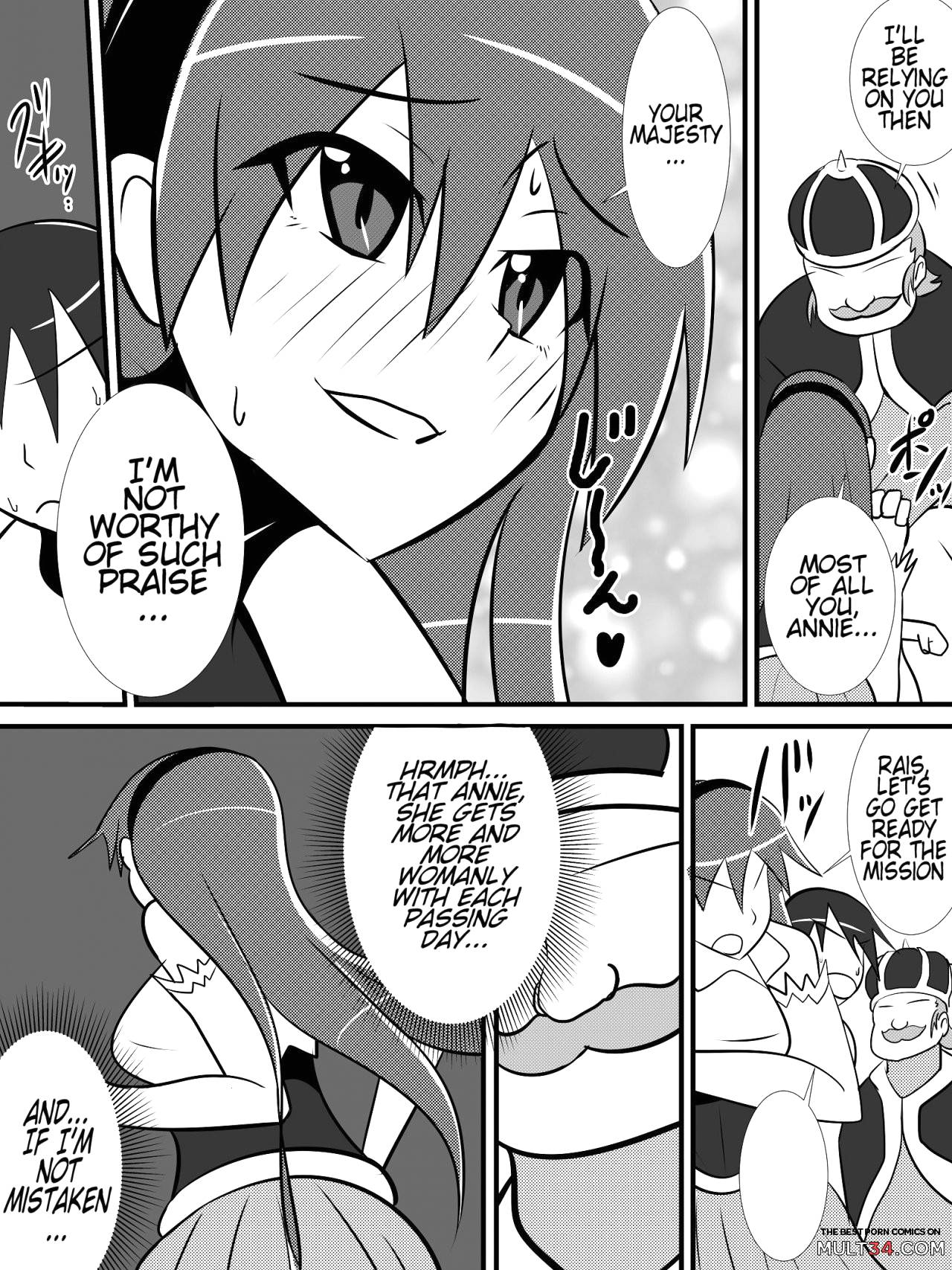 Until My Childhood Friend, A Female Knight, Becomes The Queen page 10