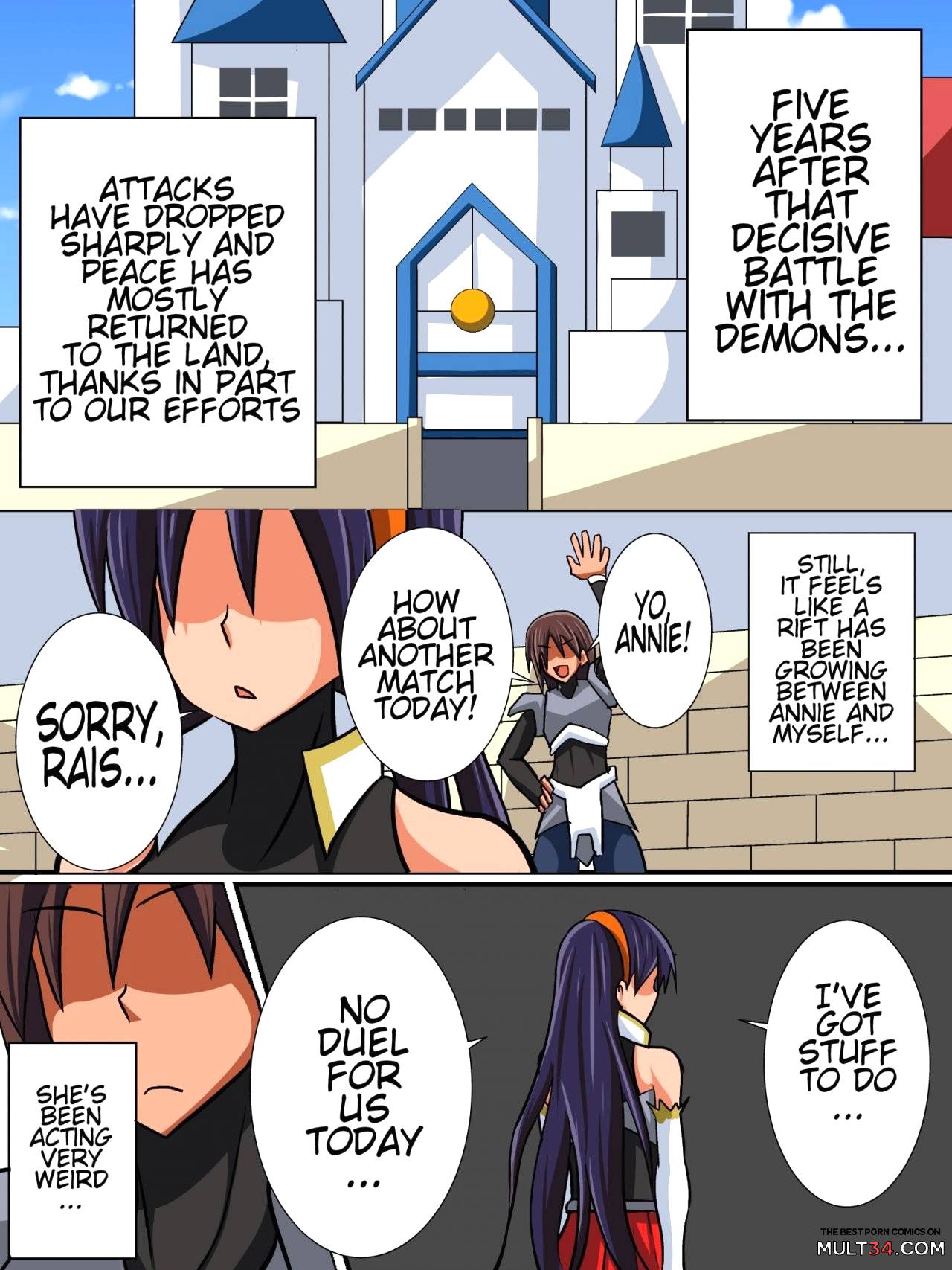 Until My Childhood Friend, A Female Knight, Becomes The Queen page 12