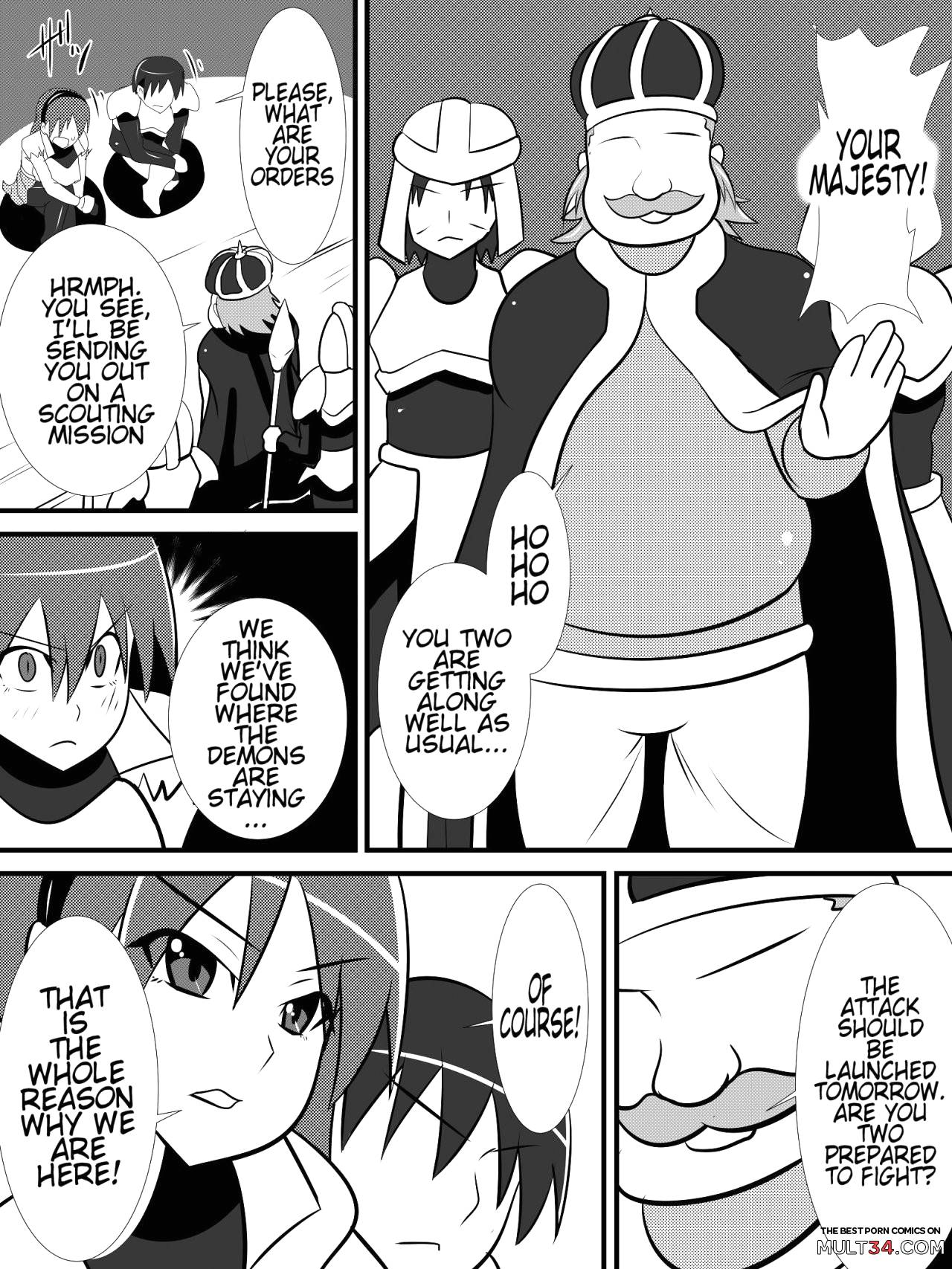 Until My Childhood Friend, A Female Knight, Becomes The Queen page 9