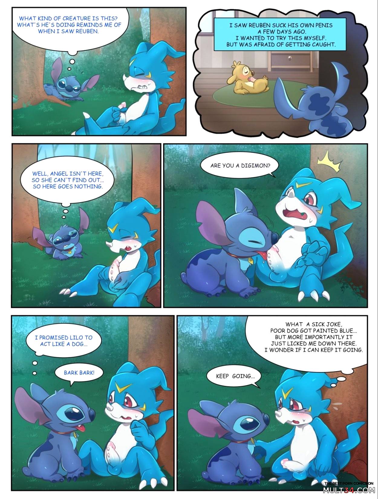 Veemon's Happy day page 10