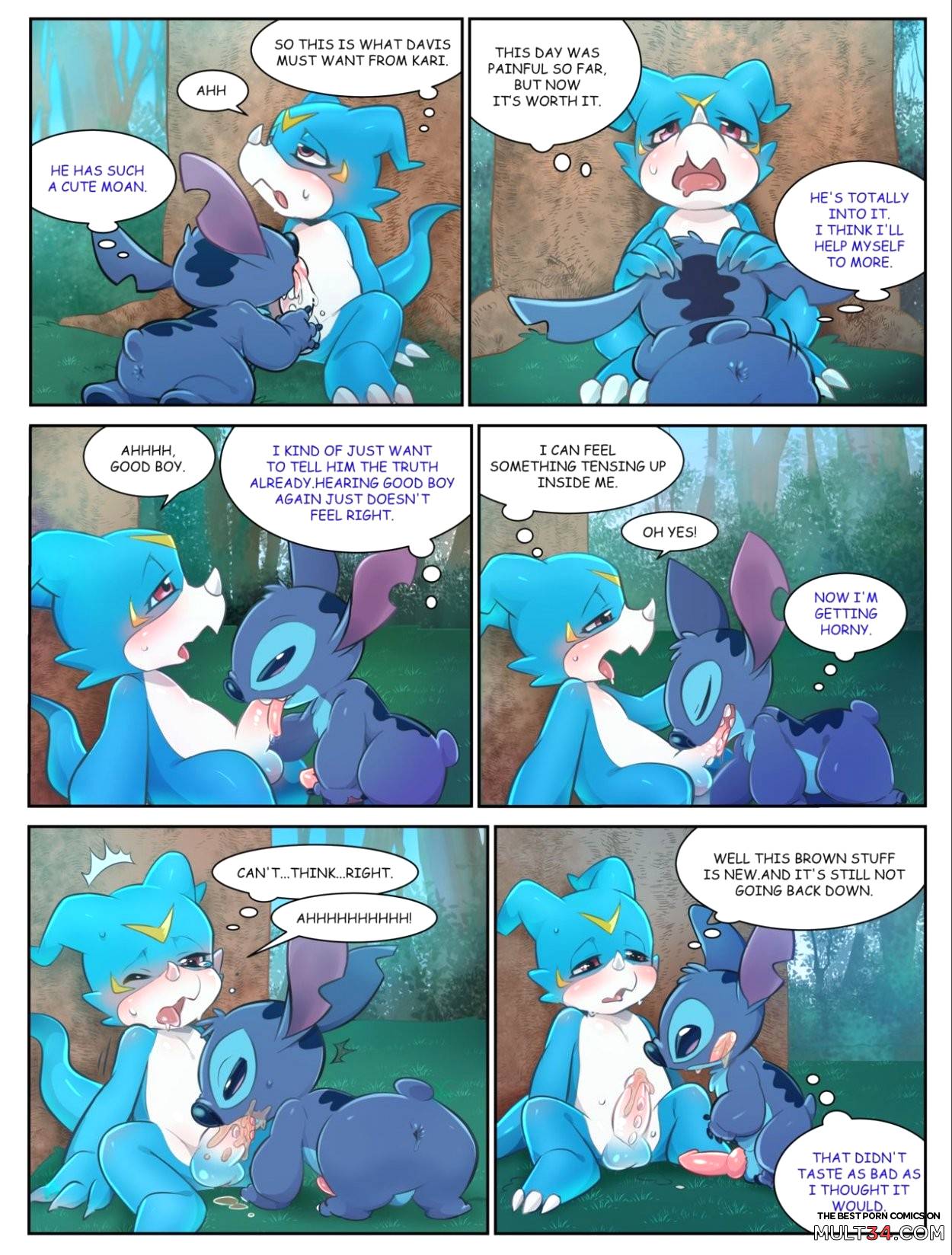 Veemon's Happy day page 12