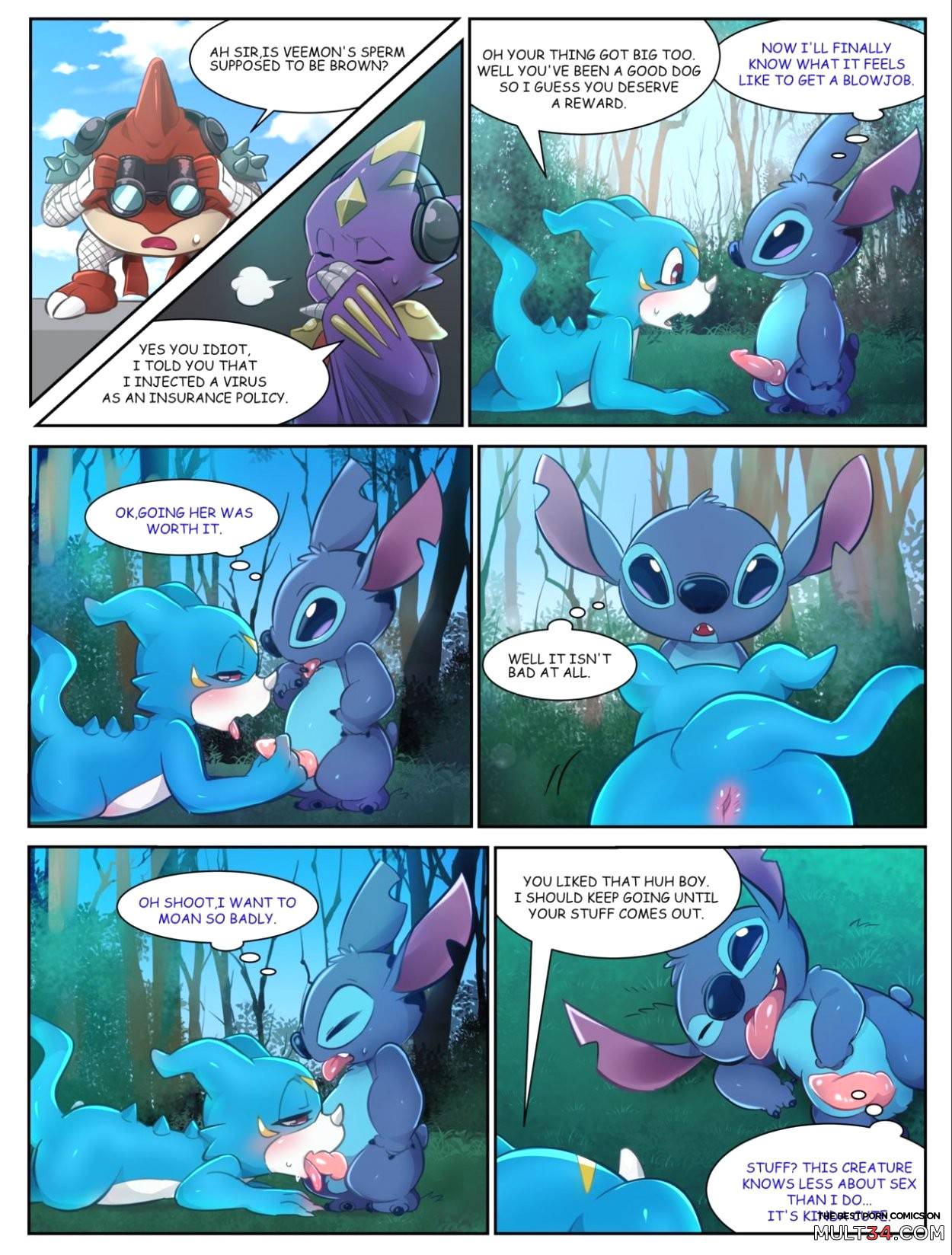 Veemon's Happy day page 13