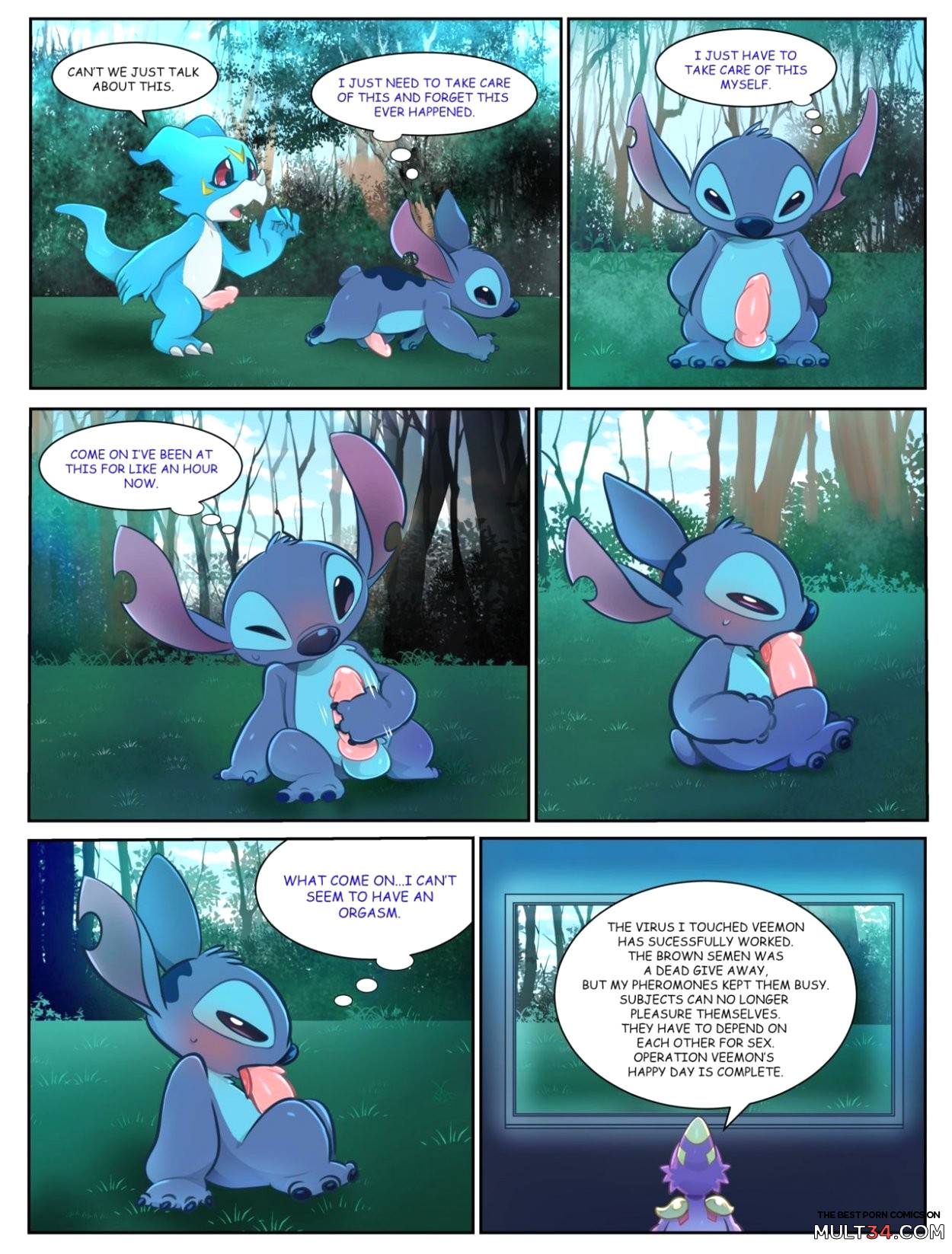 Veemon's Happy day page 19
