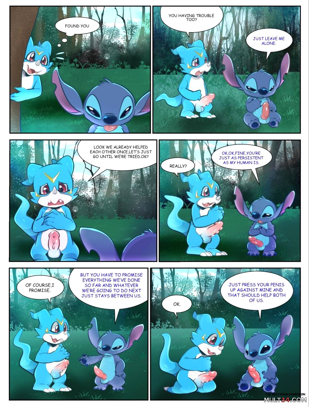Veemon's Happy day page 21