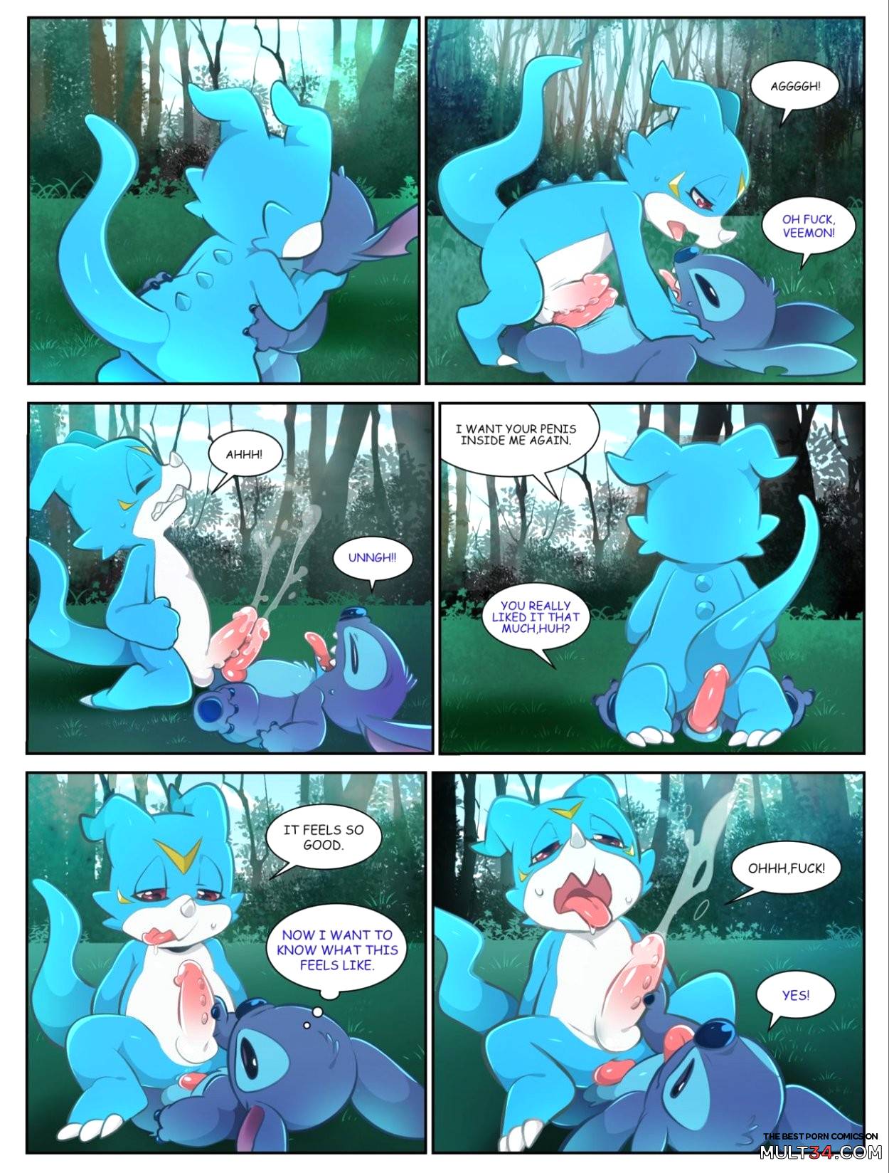 Veemon's Happy day page 23