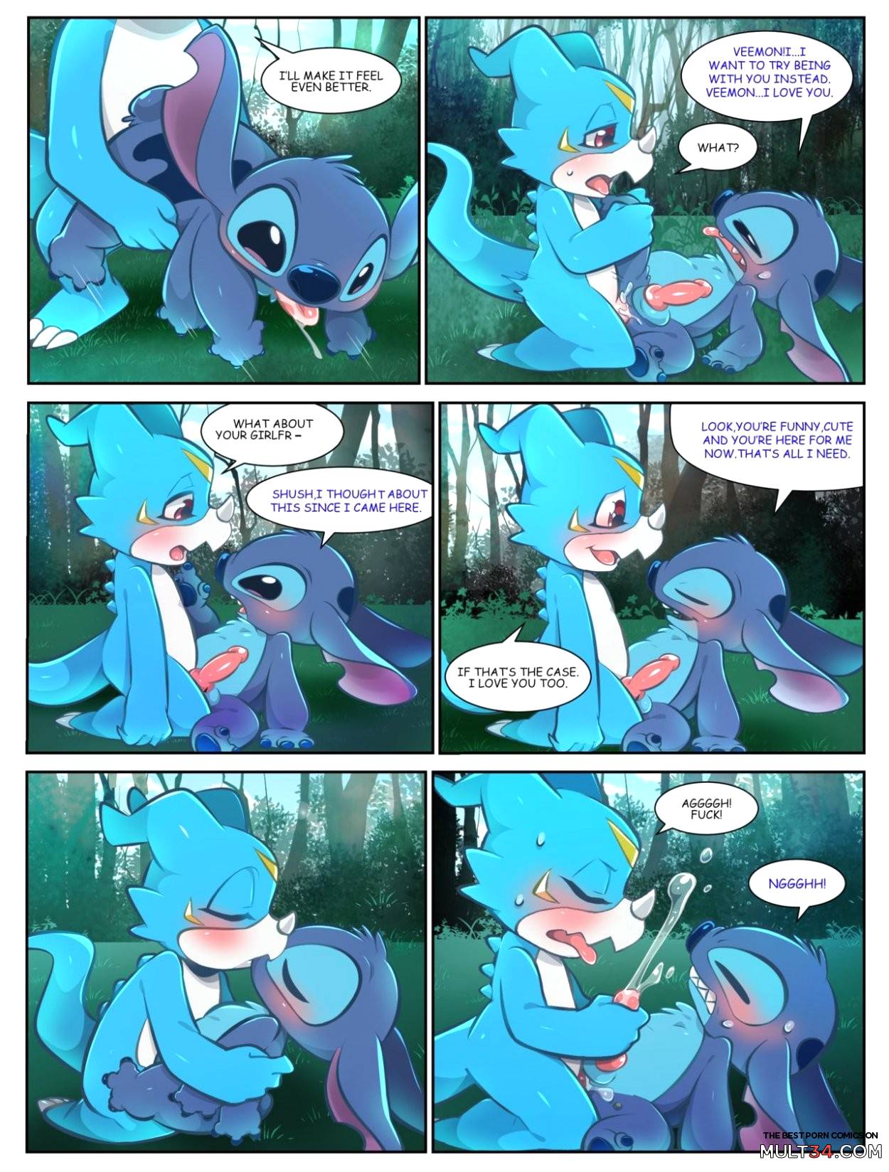 Veemon's Happy day page 25